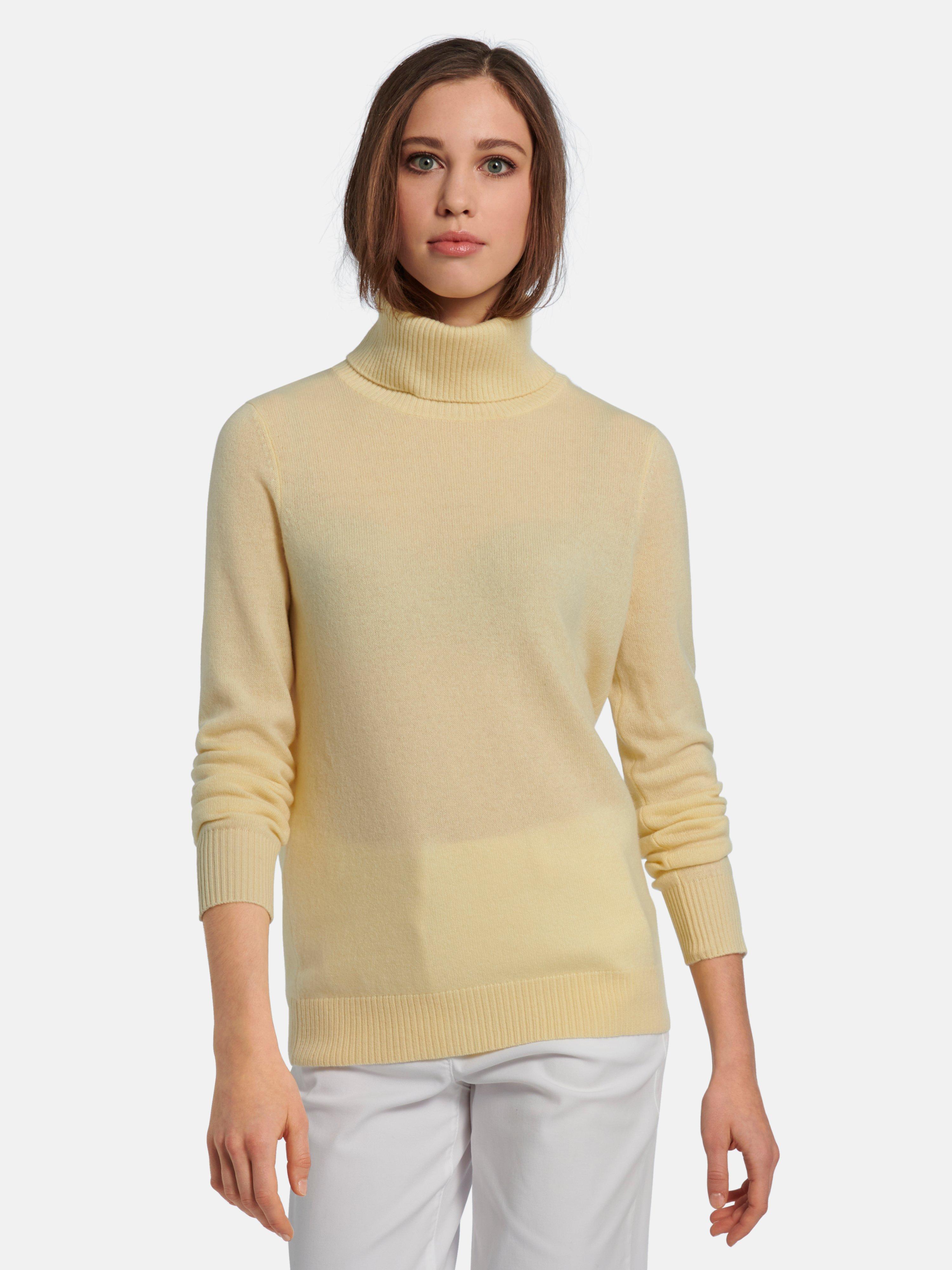 Peter Hahn - Rollkragen-Pullover aus 100% Premium-Kaschmir