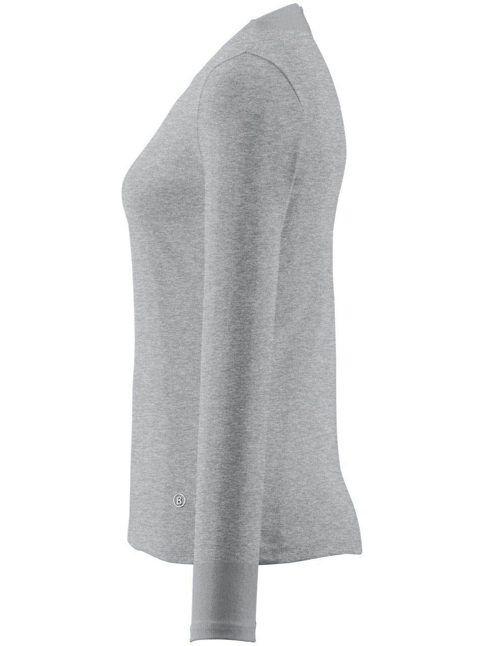 Thumbnail - Rundhals-Shirt Modell Nasha Bogner grau