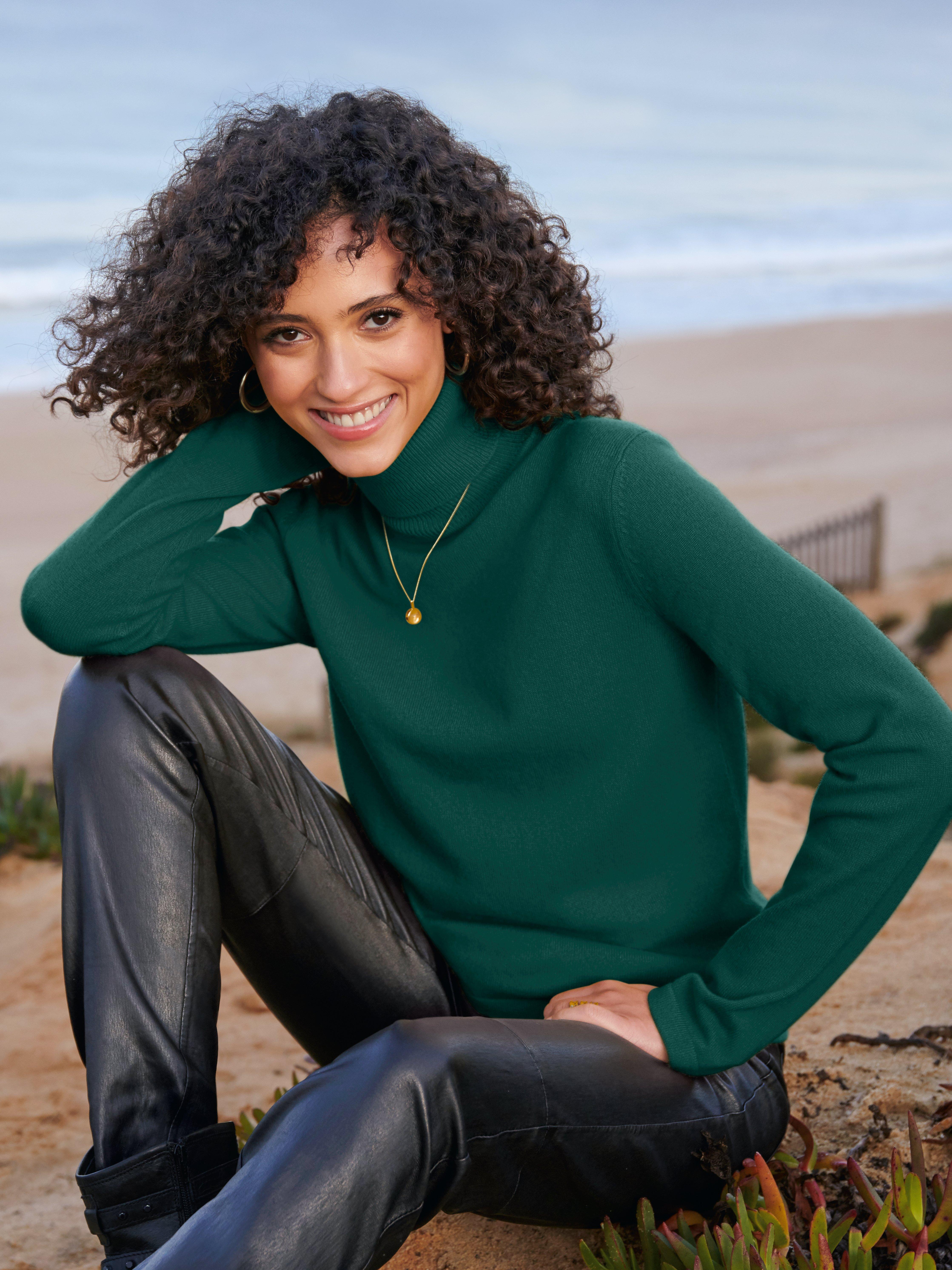 Peter Hahn Cashmere - Rollkragen-Pullover aus 100% Premium-Kaschmir