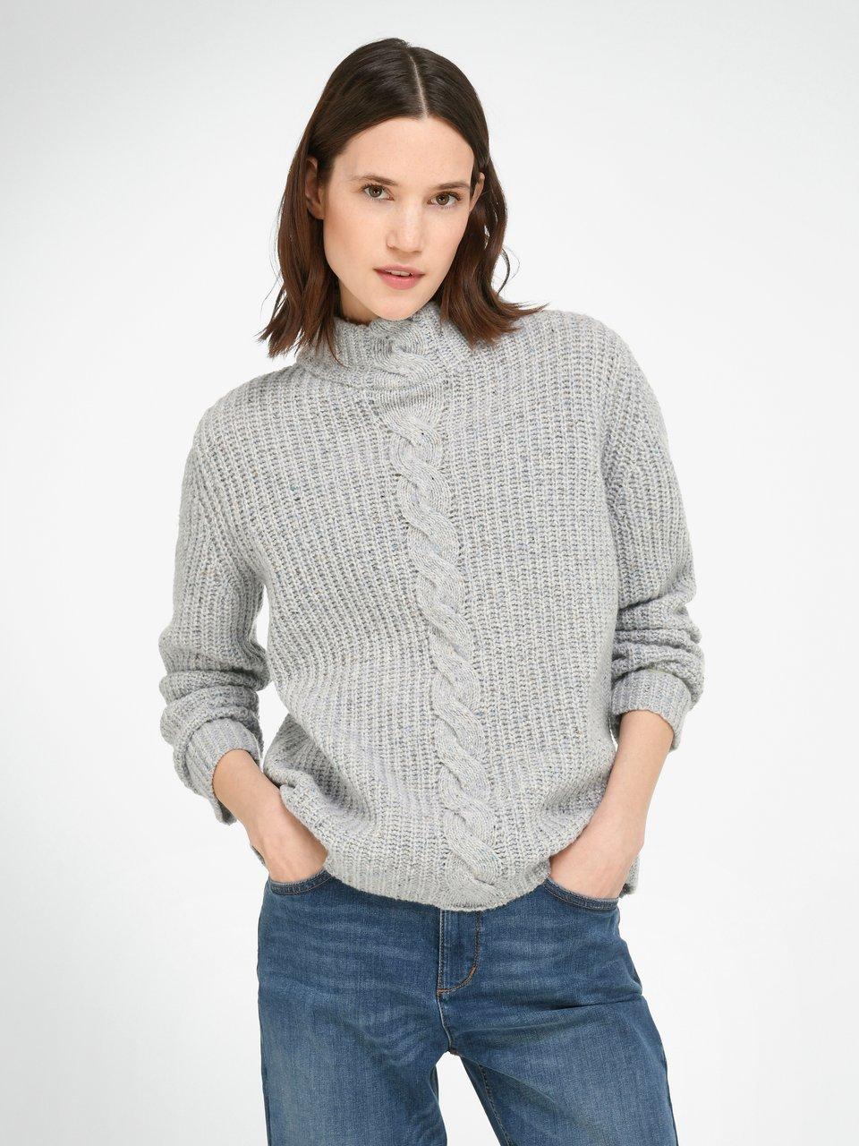 DAY.LIKE - Pullover mit Stehbundkragen