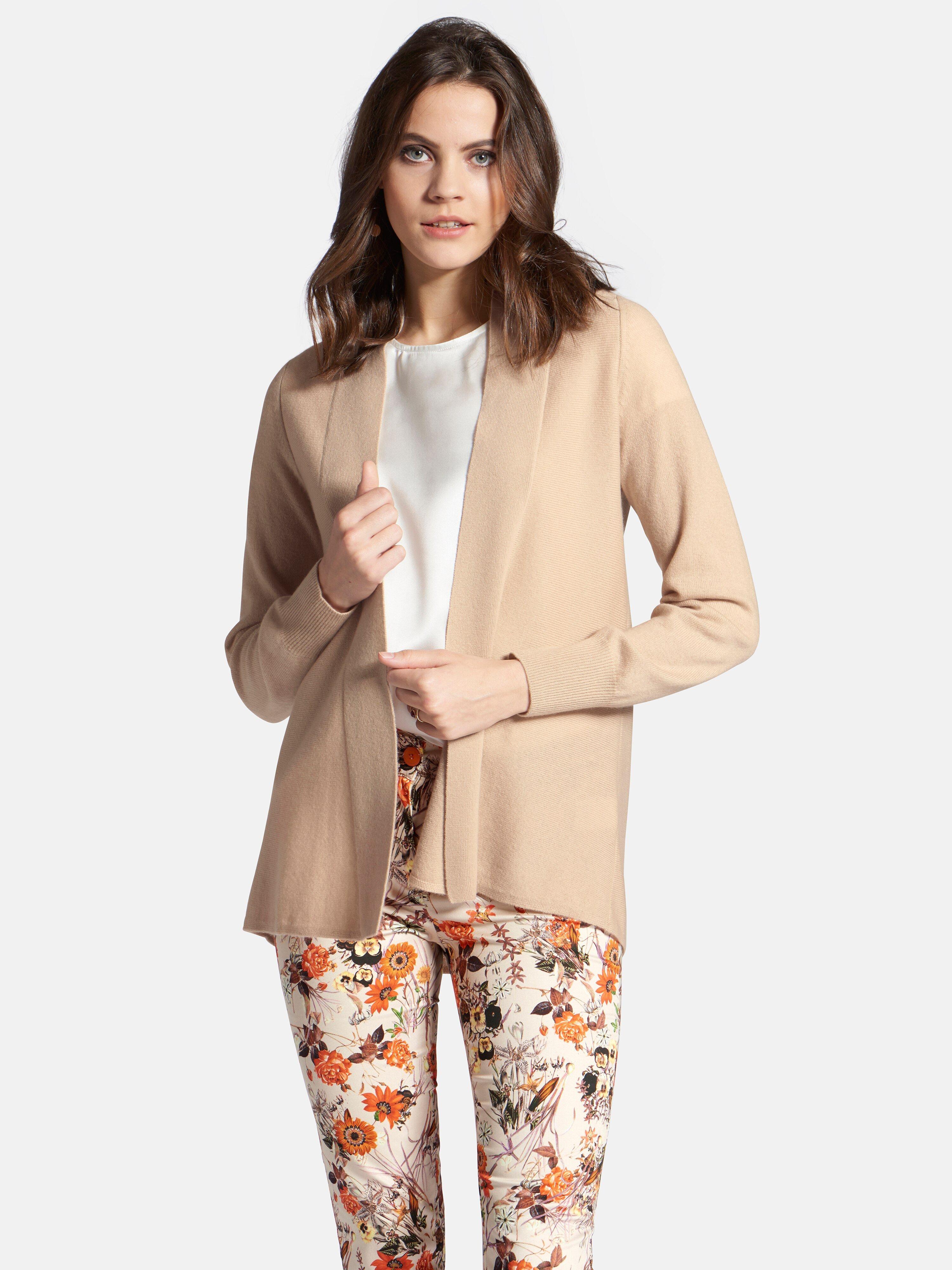Peter Hahn Cashmere - Strickjacke aus 100% PREMIUM Kaschmir