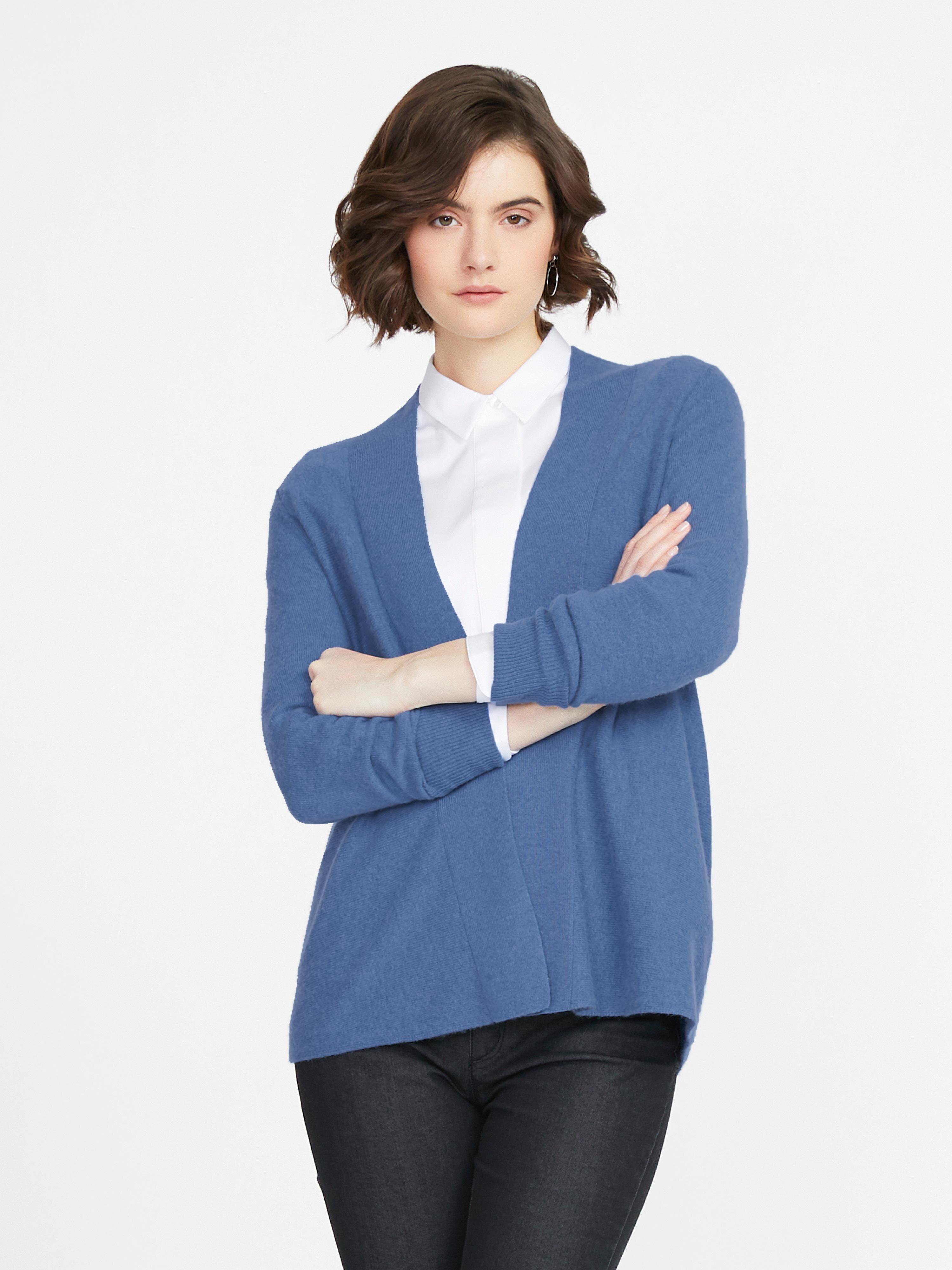 Peter Hahn Cashmere - Strickjacke aus 100% PREMIUM Kaschmir