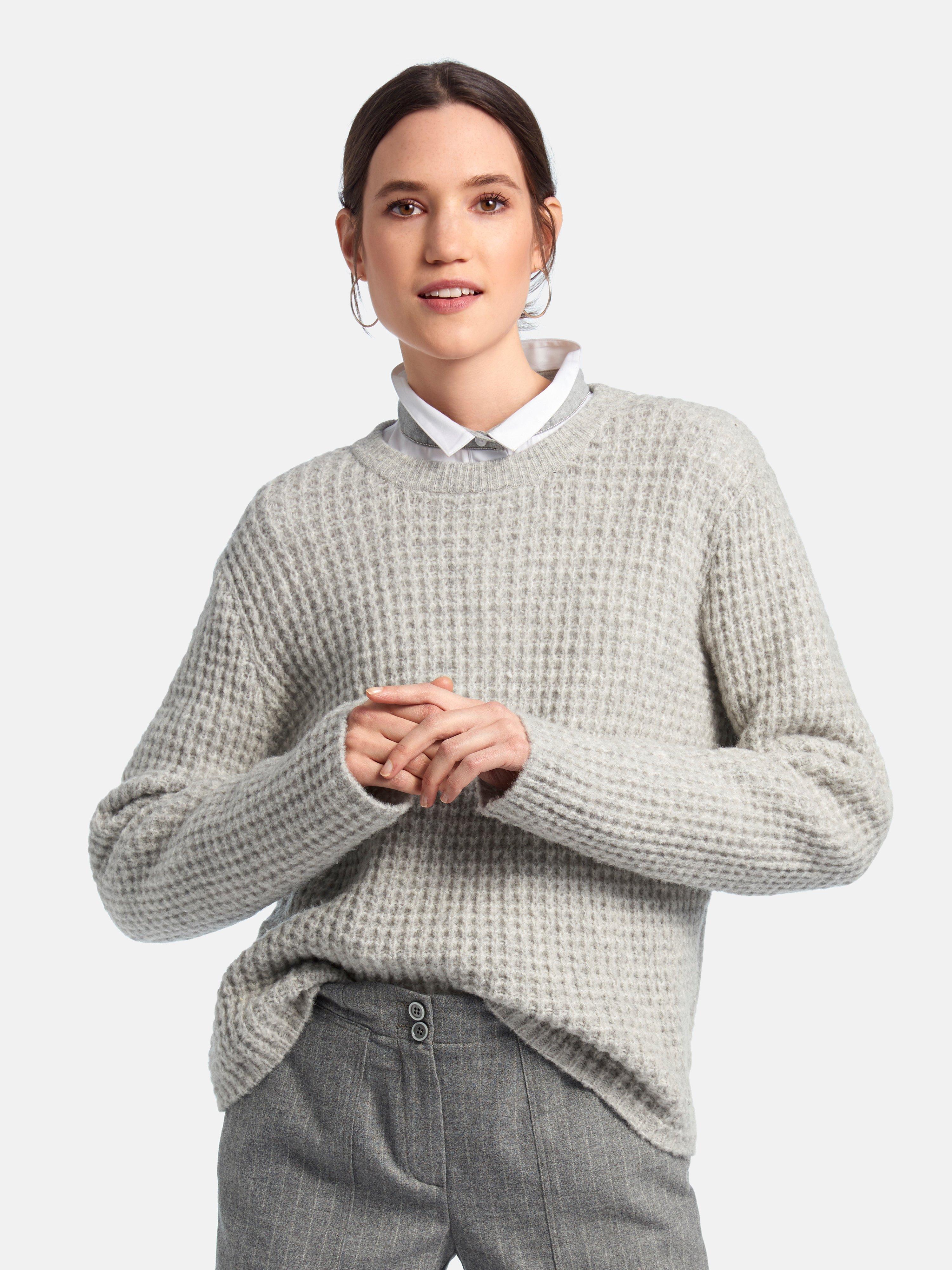 DAY.LIKE - Rundhals-Pullover