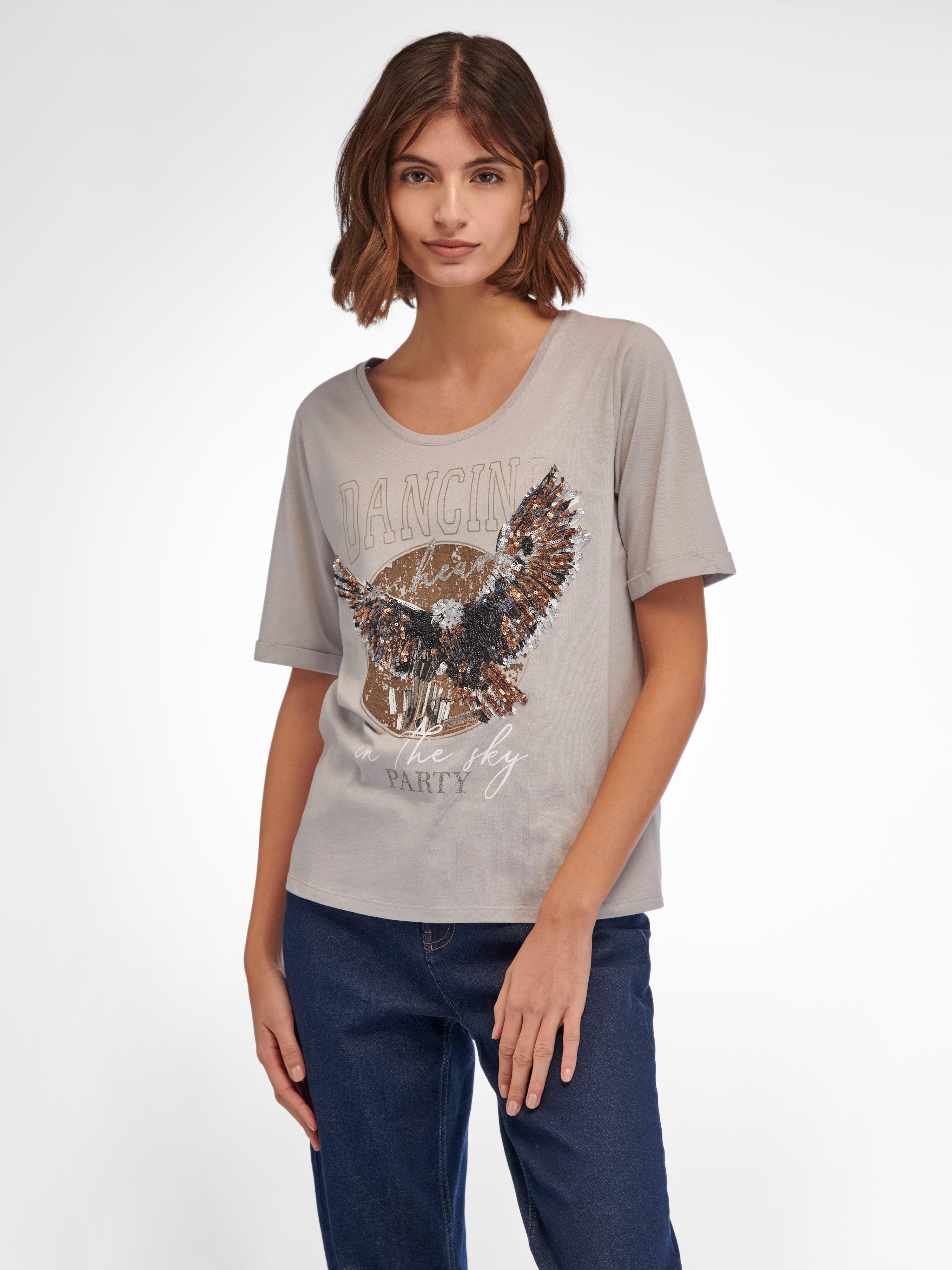 Monari - Rundhals-Shirt mit 1/2-Arm