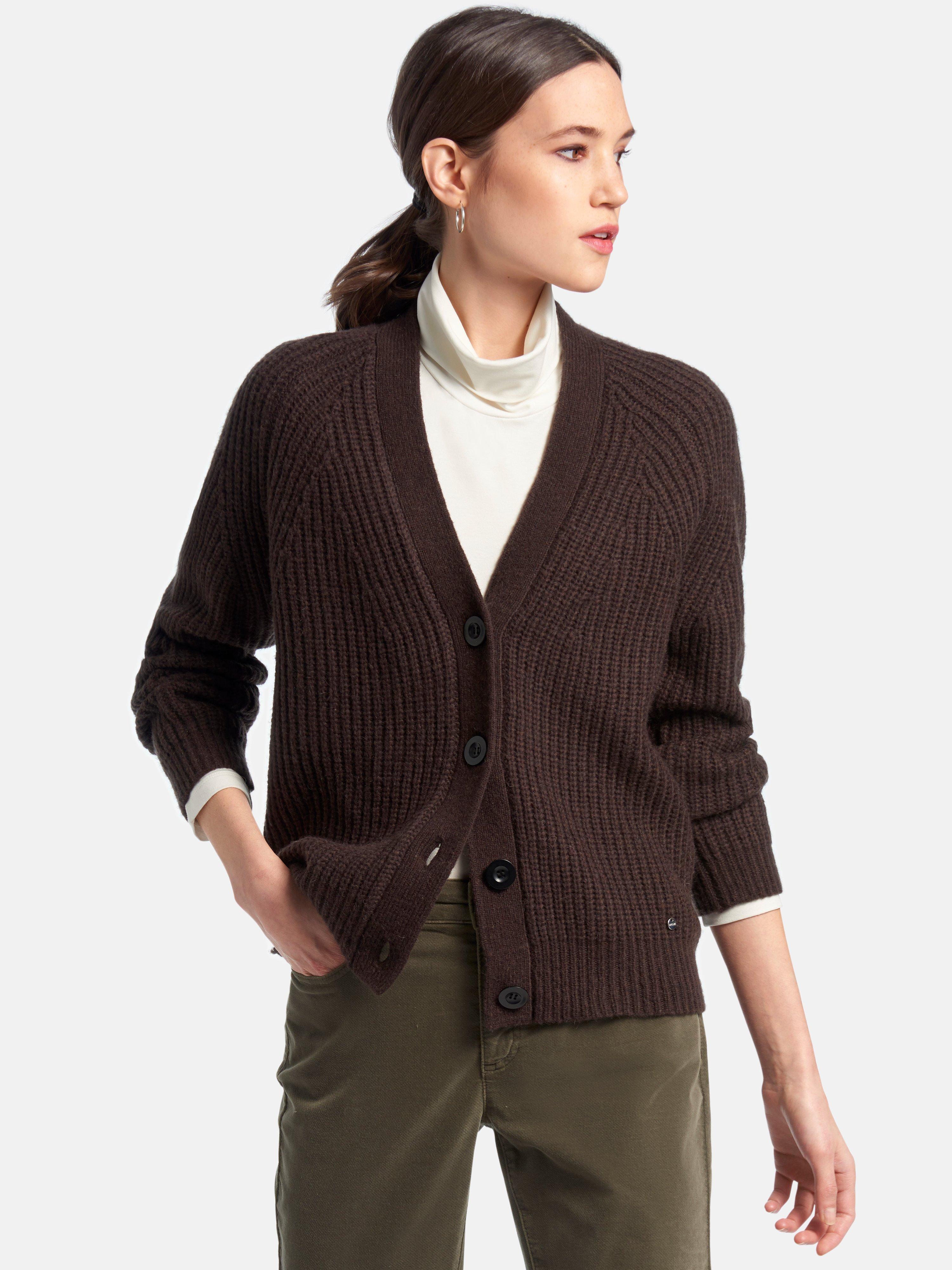 DAY.LIKE - Strickjacke mit V-Ausschnitt