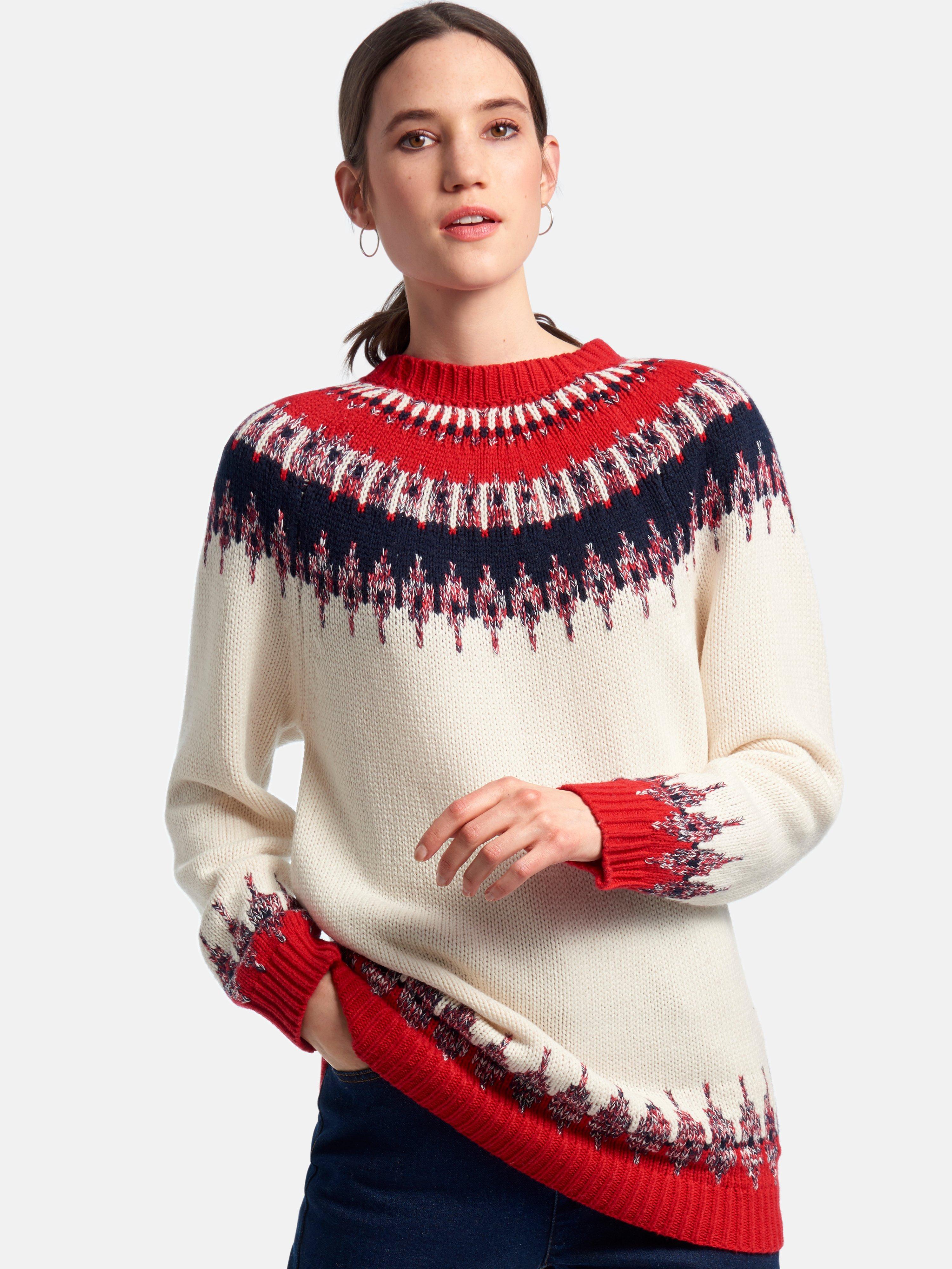 DAY.LIKE - Rundhals-Pullover