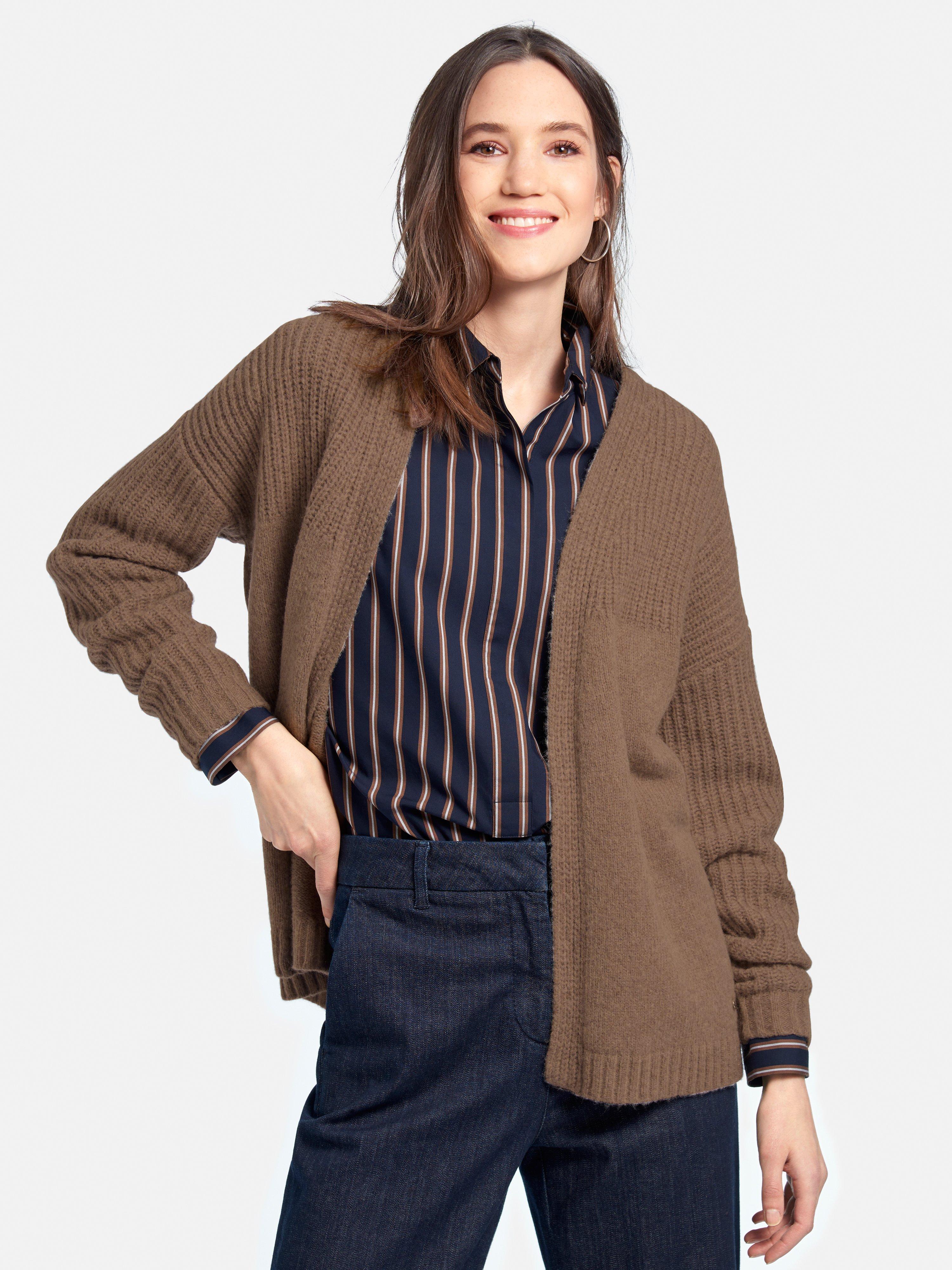 DAY.LIKE - Strickjacke mit V-Ausschnitt