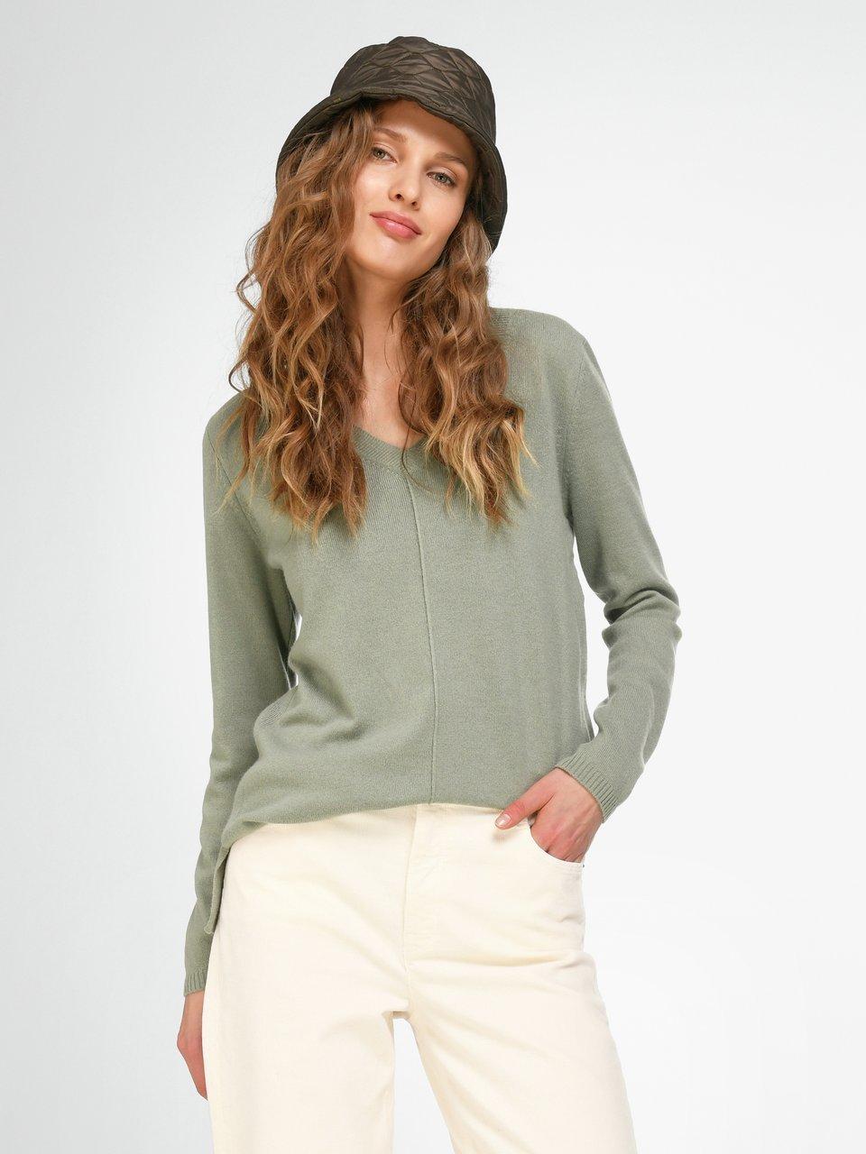 Peter Hahn - V-Pullover aus 100% Premium-Kaschmir