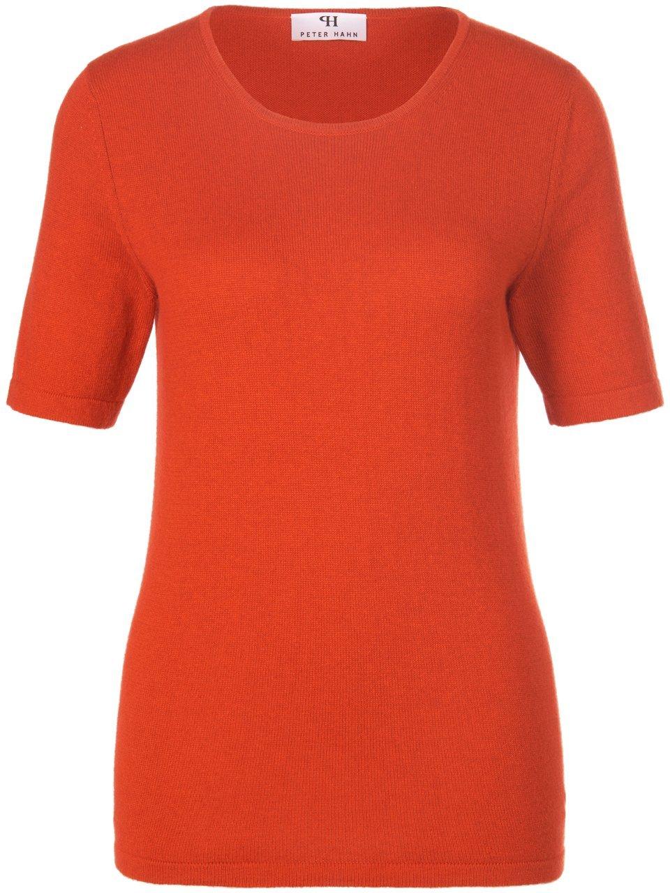 Rundhals-Pullover aus Seide Kaschmir Peter Hahn Seide/Kaschmir orange günstig online kaufen
