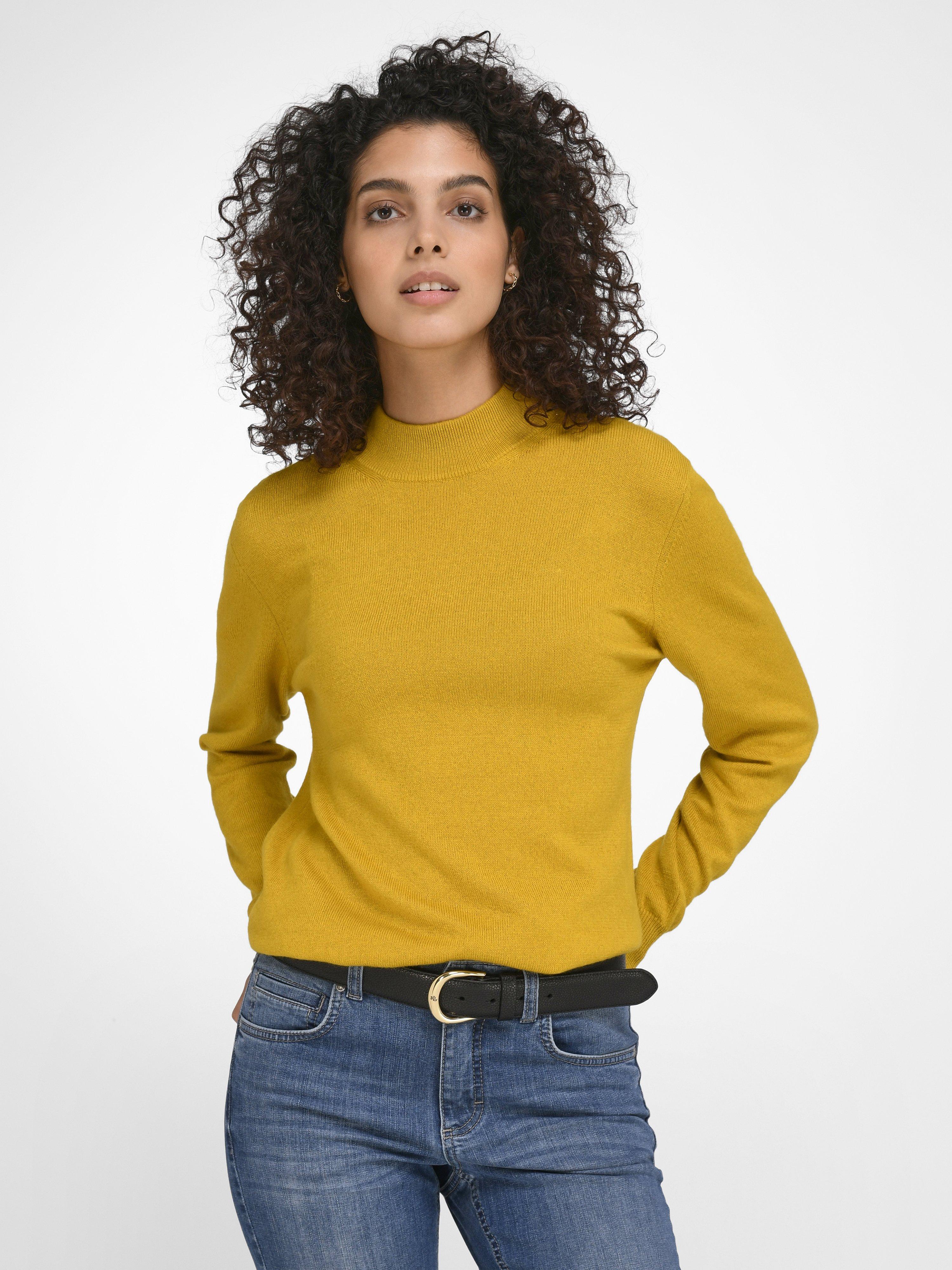Peter Hahn Seide/Kaschmir - Stehbund-Pullover Modell Sabrina