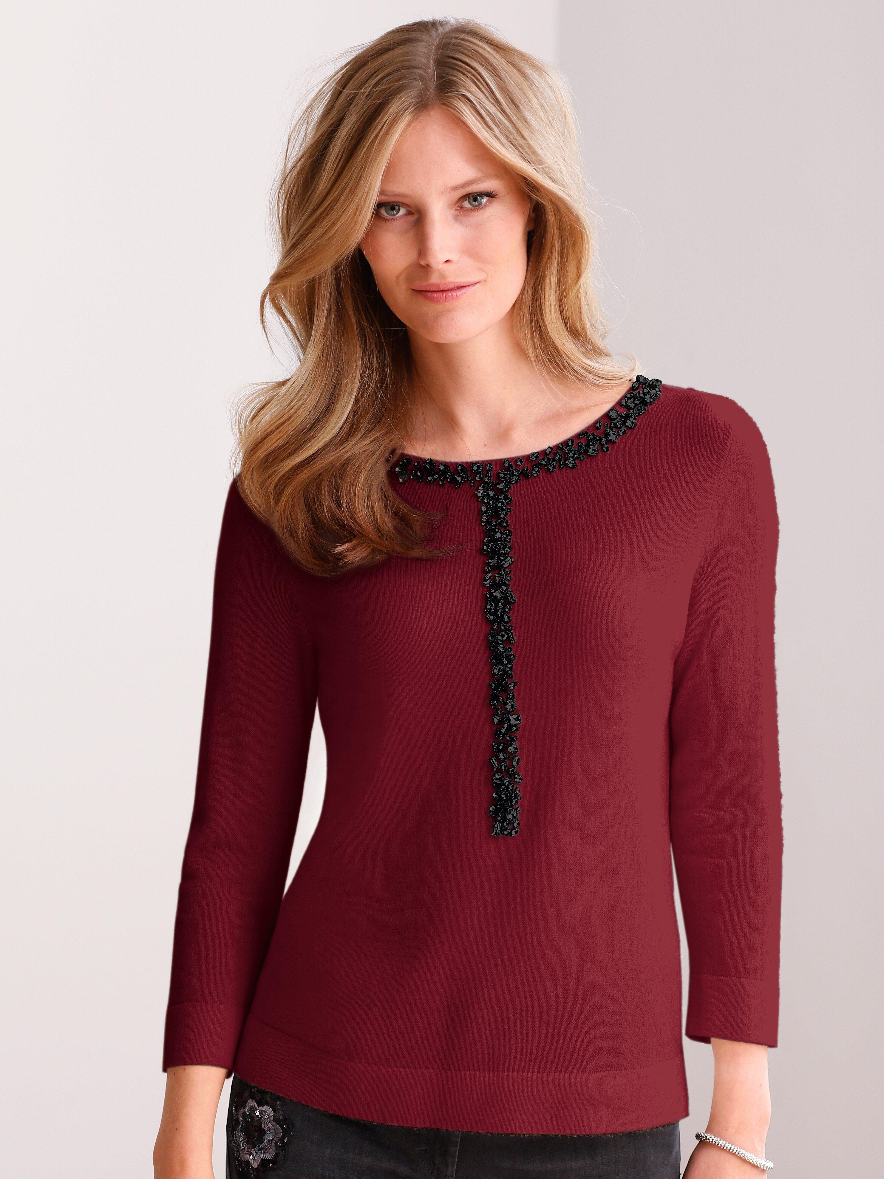 include - Rundhals-Pullover aus 100% PREMIUM Kaschmir