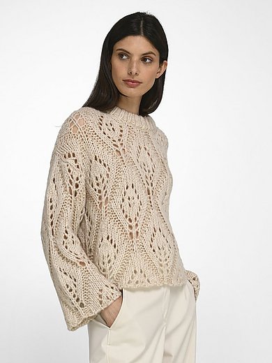 Laura Biagiotti Roma - Jumper with pointelle pattern -