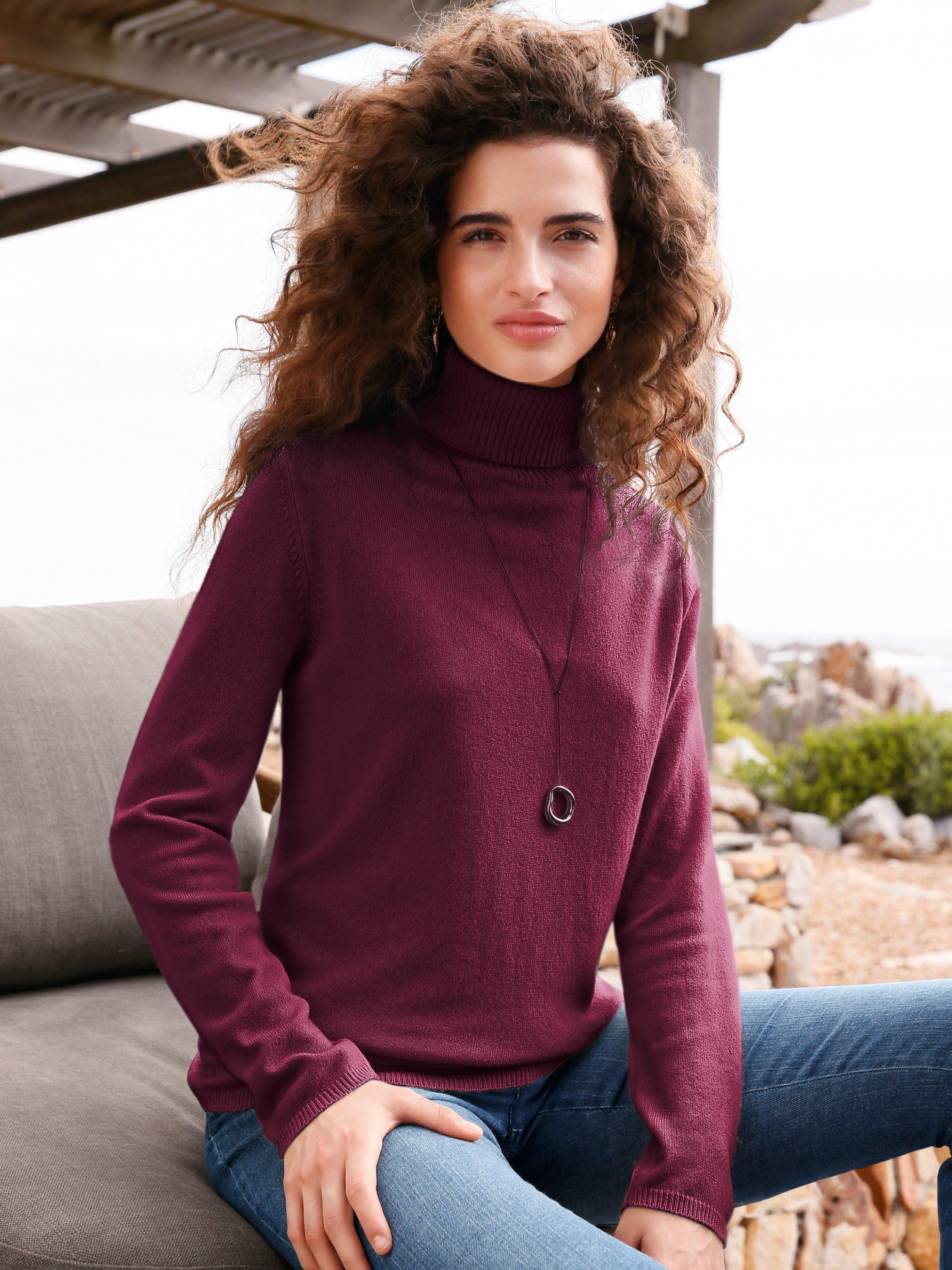 include - Rollkragen-Pullover aus Schurwolle und Kaschmir