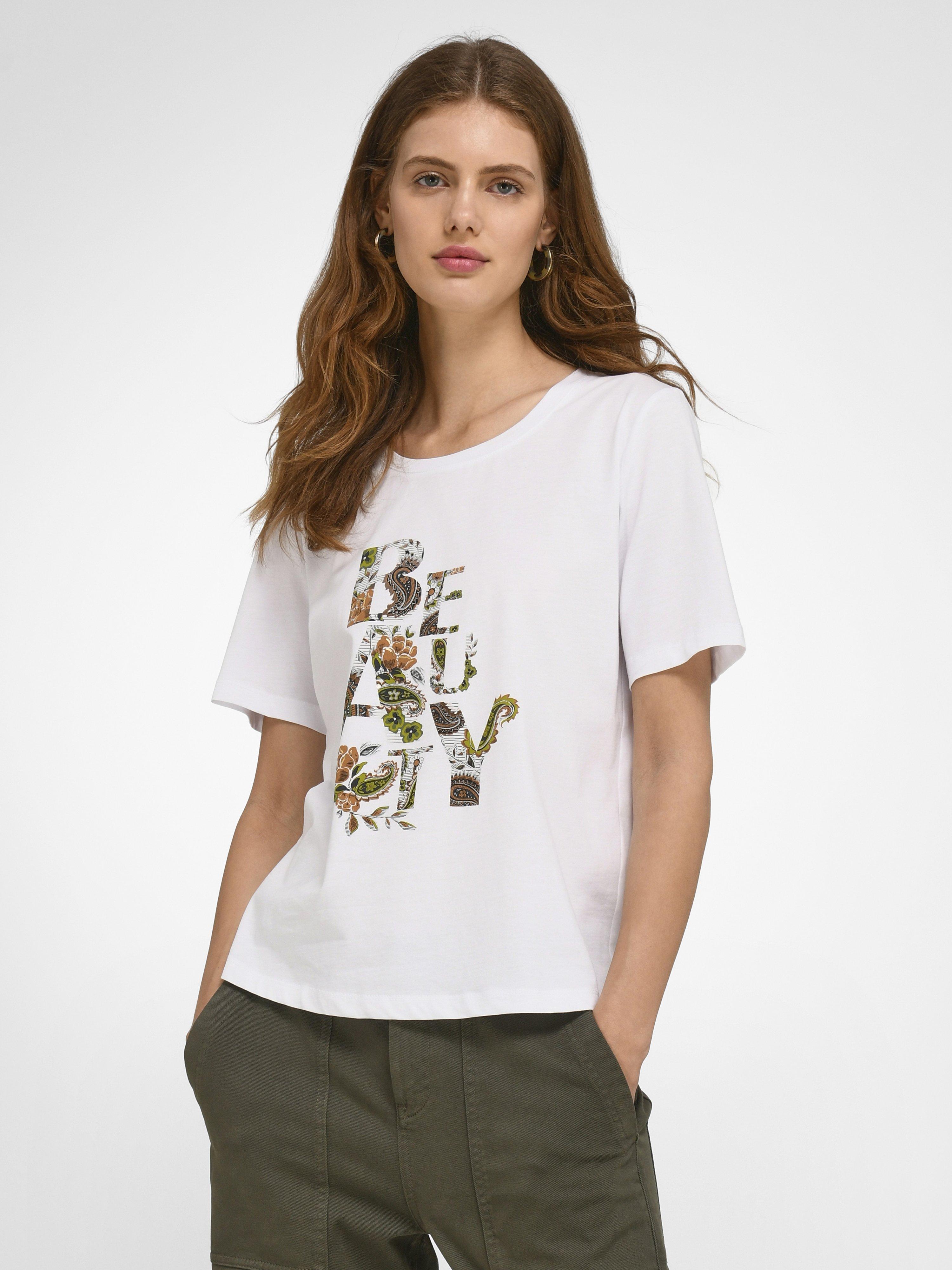 MYBC - Shirt met ronde hals en korte mouwen