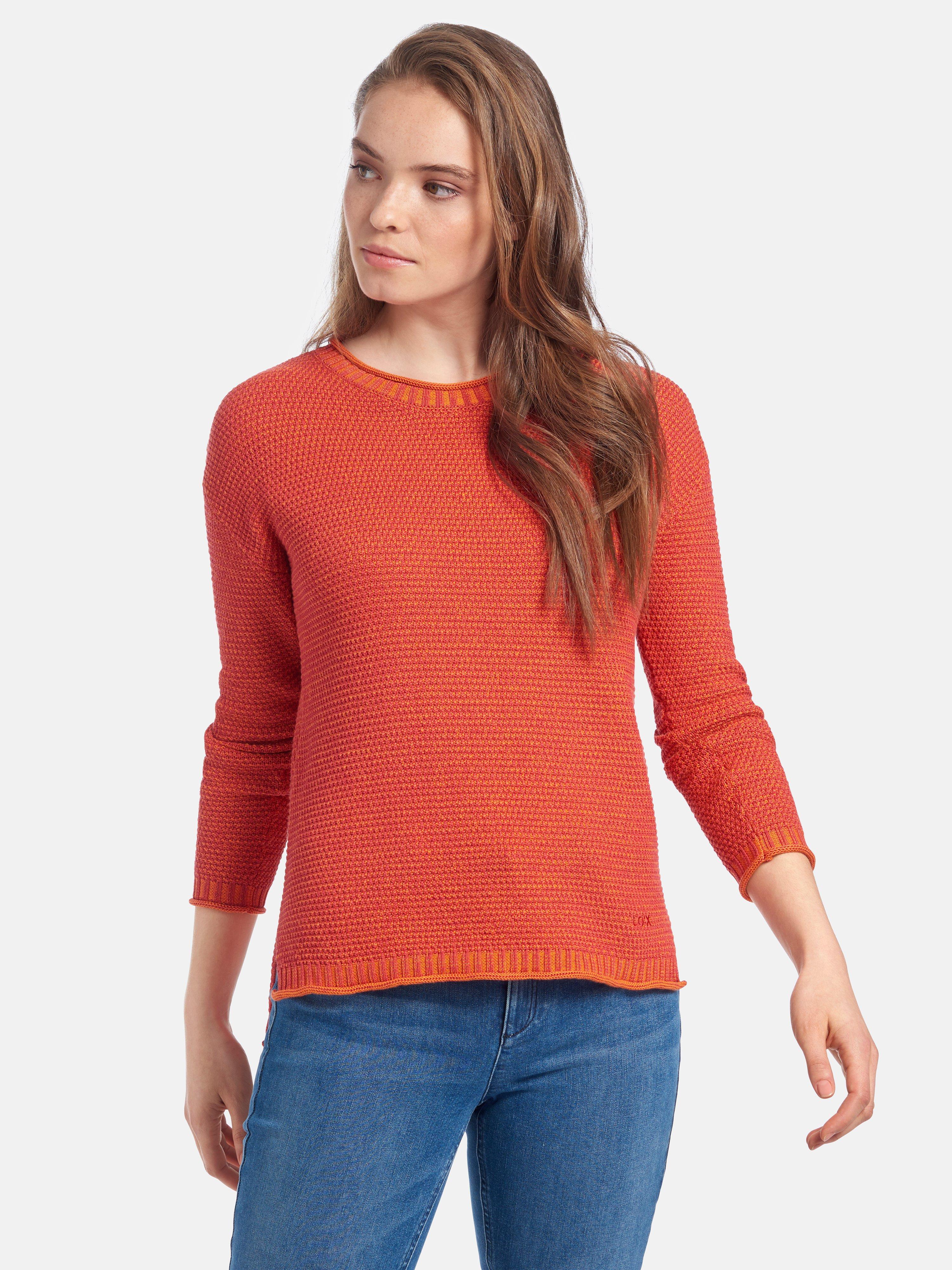 Looxent - Rundhals-Pullover aus 100% SUPIMA®-­Baumwolle