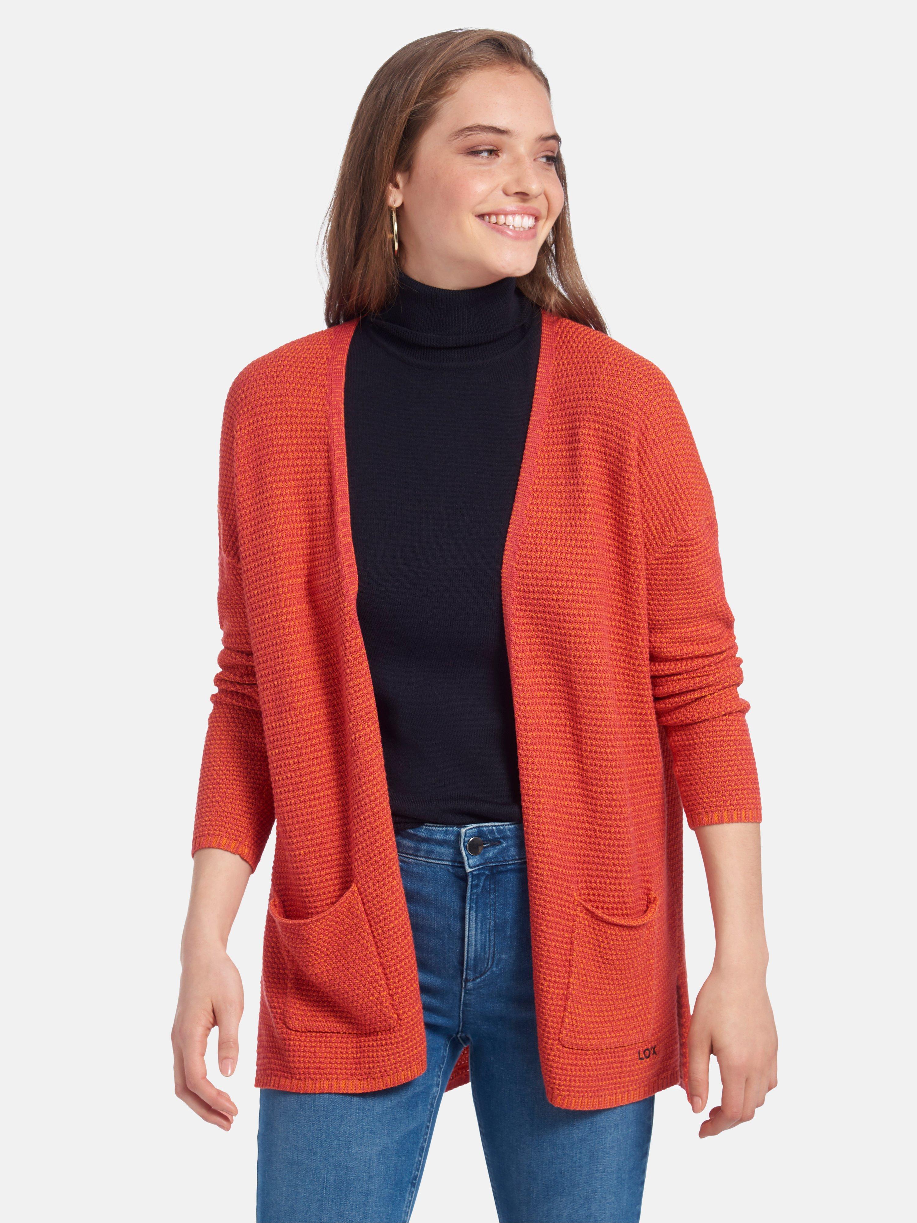 Looxent - Strickjacke mit überschnittener Schulter