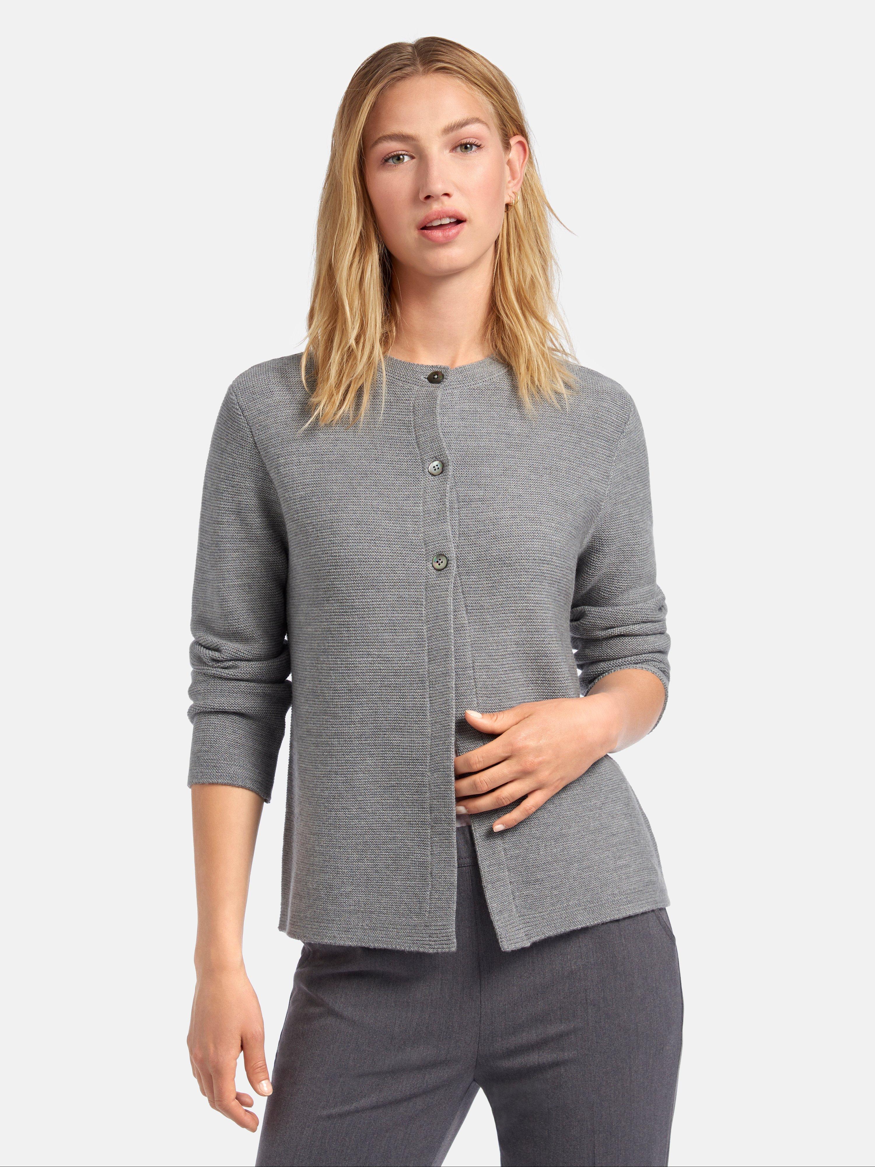 Peter Hahn - Strickjacke mit 7/8-Arm