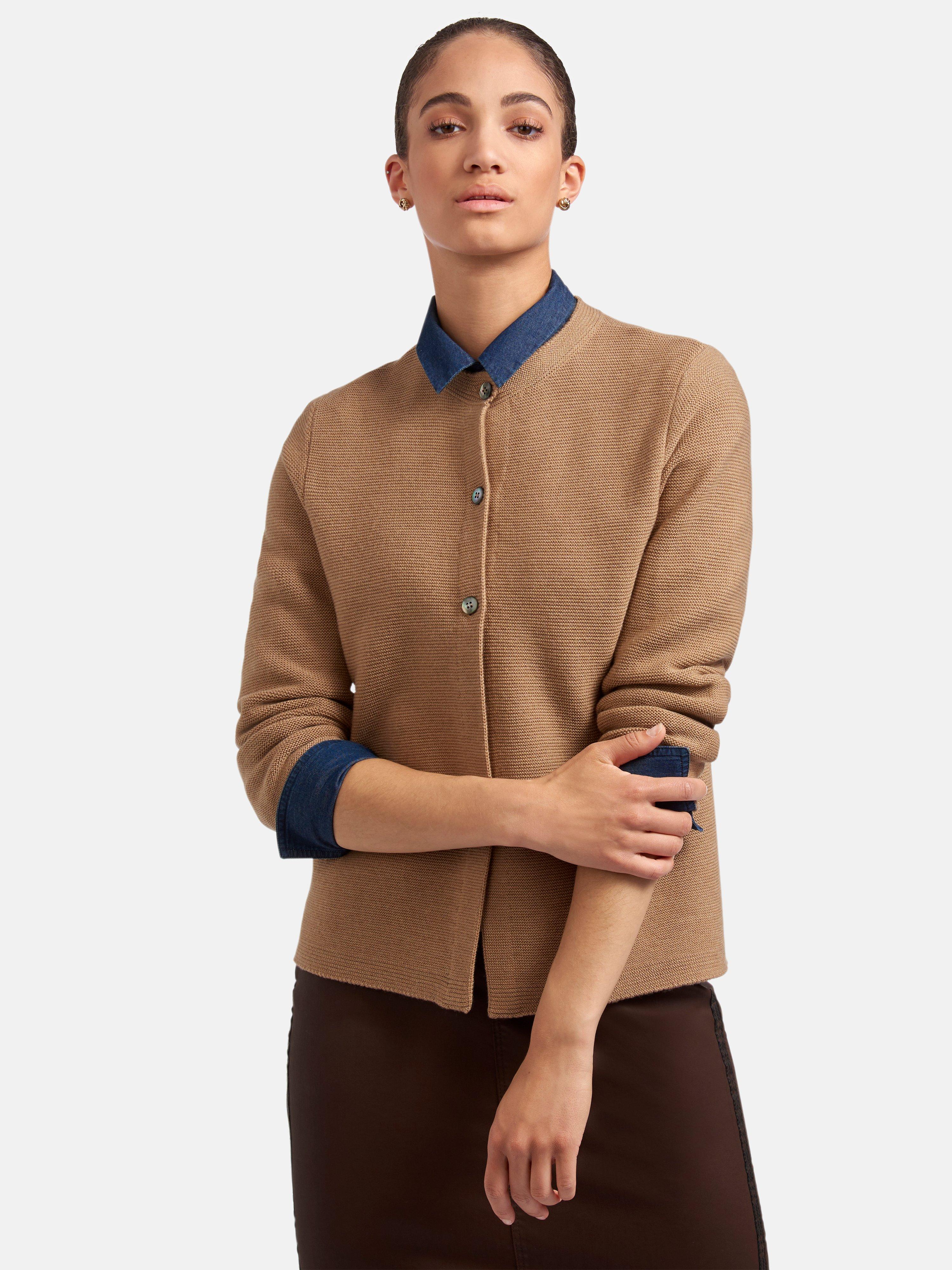 Peter Hahn - Strickjacke mit 7/8-Arm