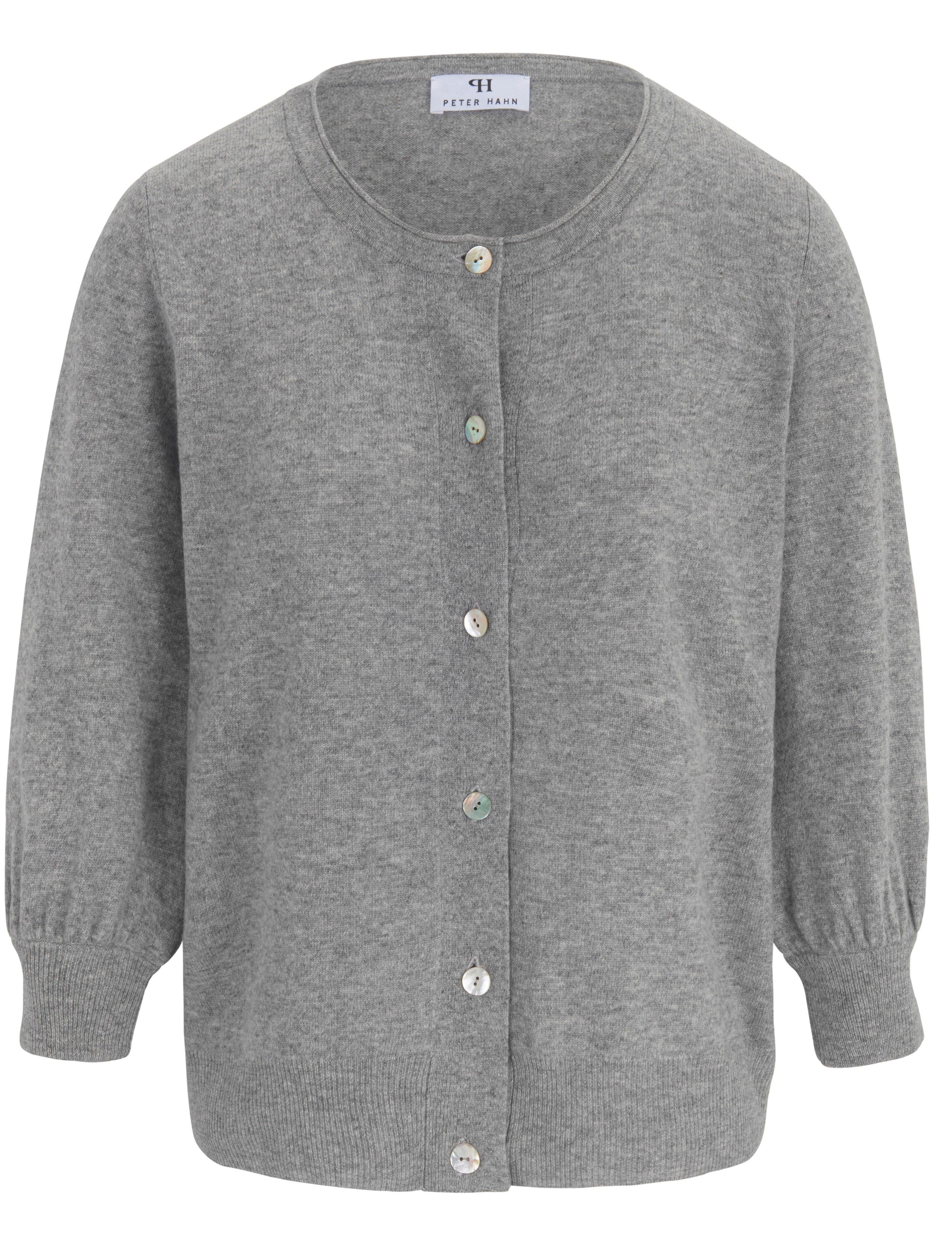 Peter Hahn - Strickjacke aus 100% Schurwolle-Merino extrafine
