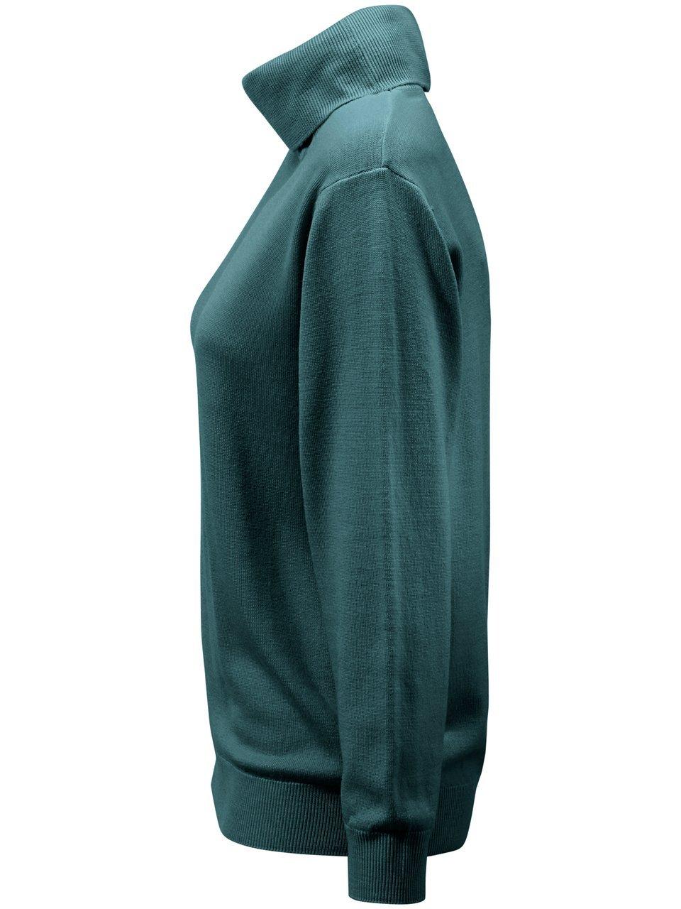 Thumbnail - Pullover aus 100%Schurwolle Pure Tasmanian Wool Peter Hahn türkis