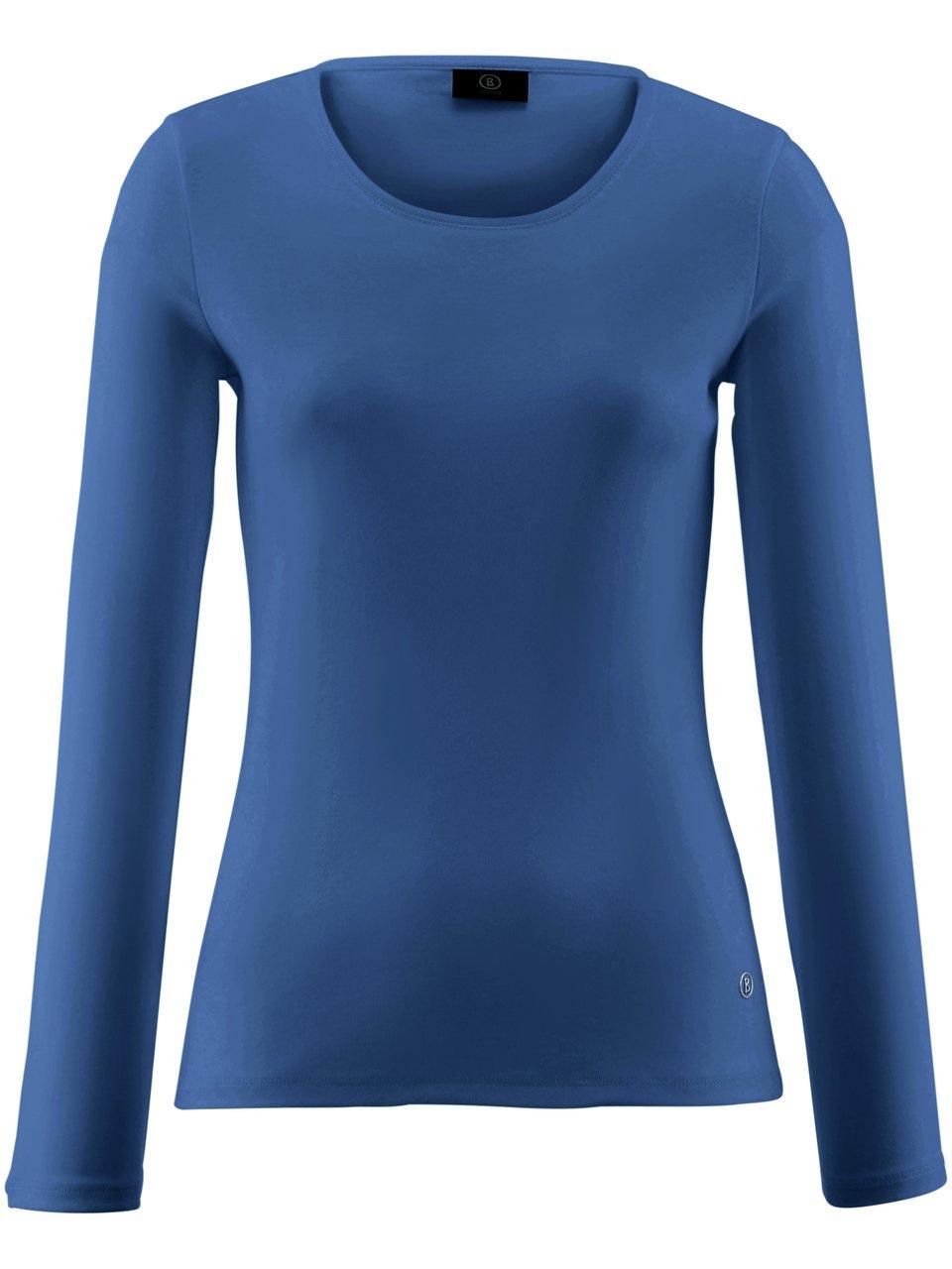 Rundhals-Shirt Modell Nasha Bogner blau günstig online kaufen
