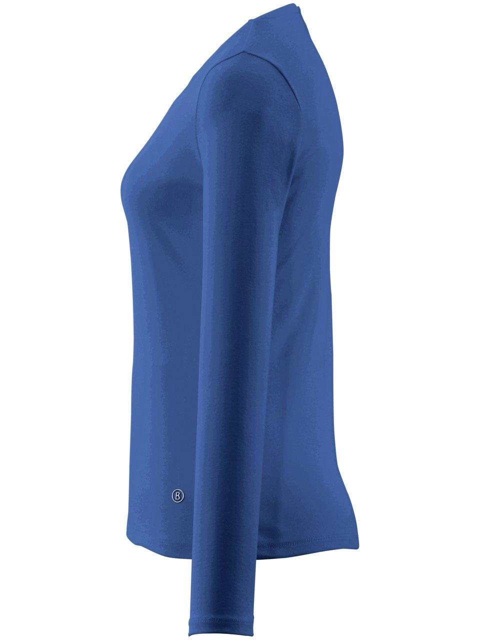Thumbnail - Rundhals-Shirt Modell Nasha Bogner blau