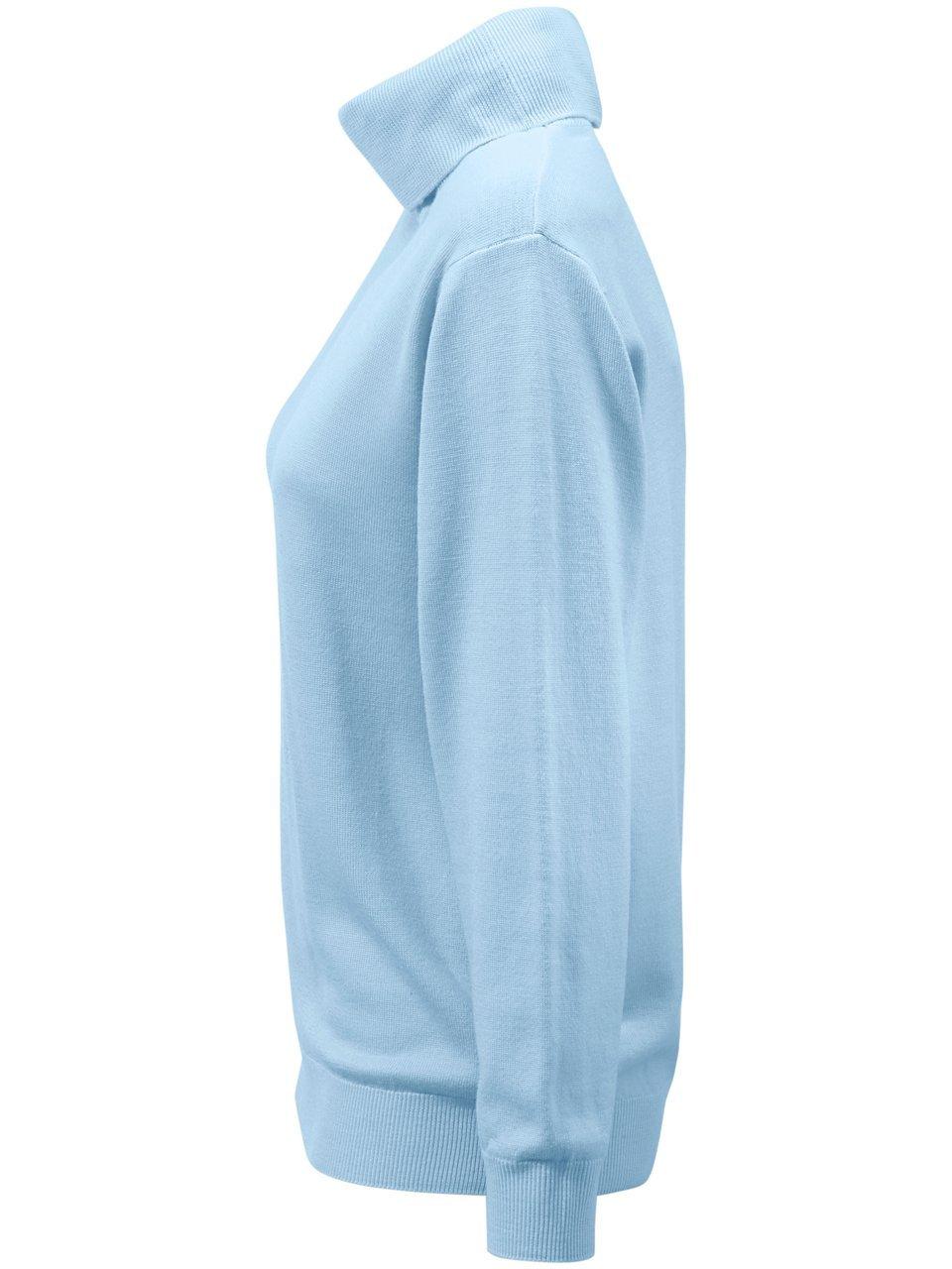 Thumbnail - Pullover aus 100%Schurwolle Pure Tasmanian Wool Peter Hahn blau