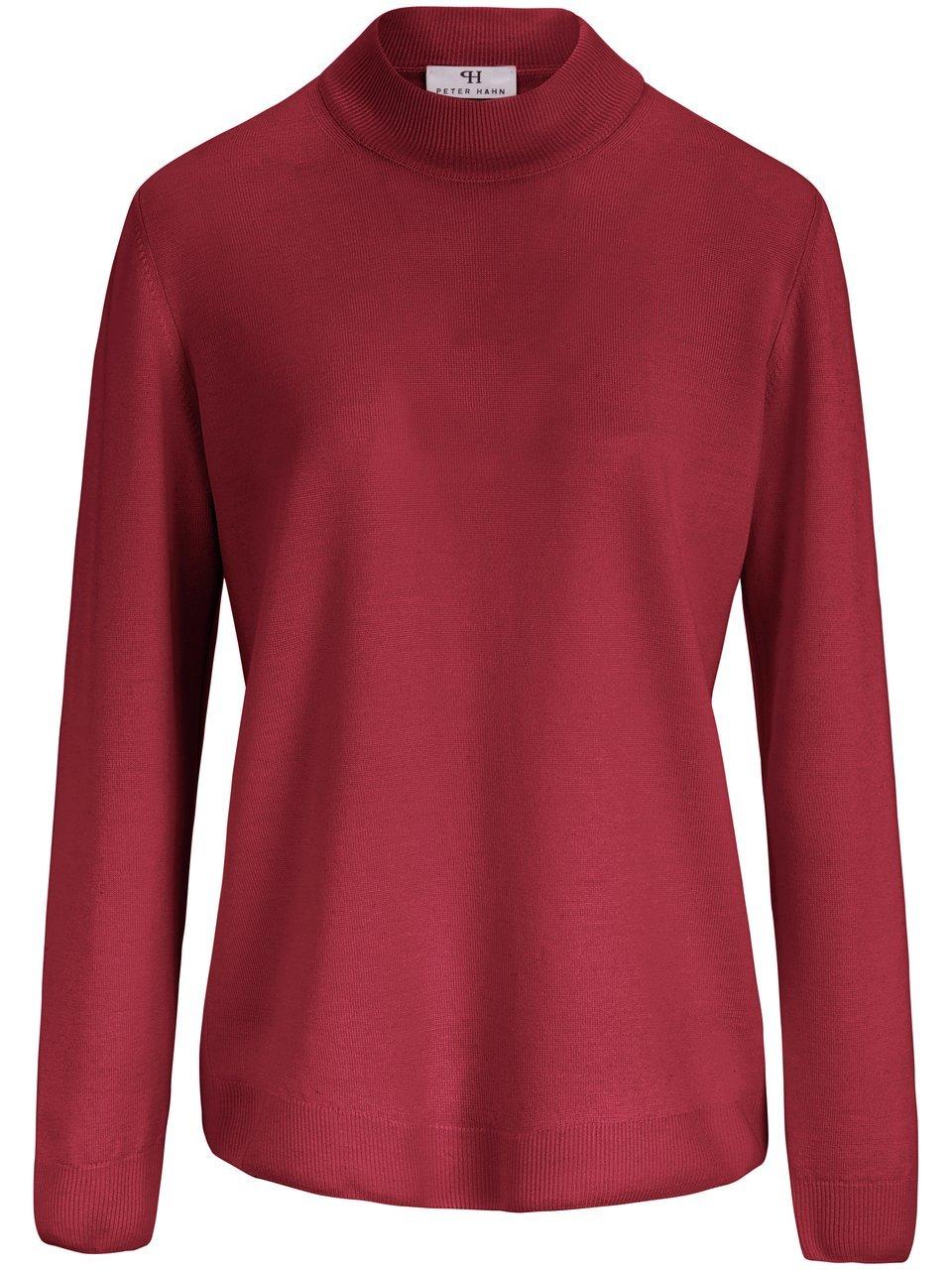 Peter Hahn Trui staande kraag, model Gudrun Van  pink