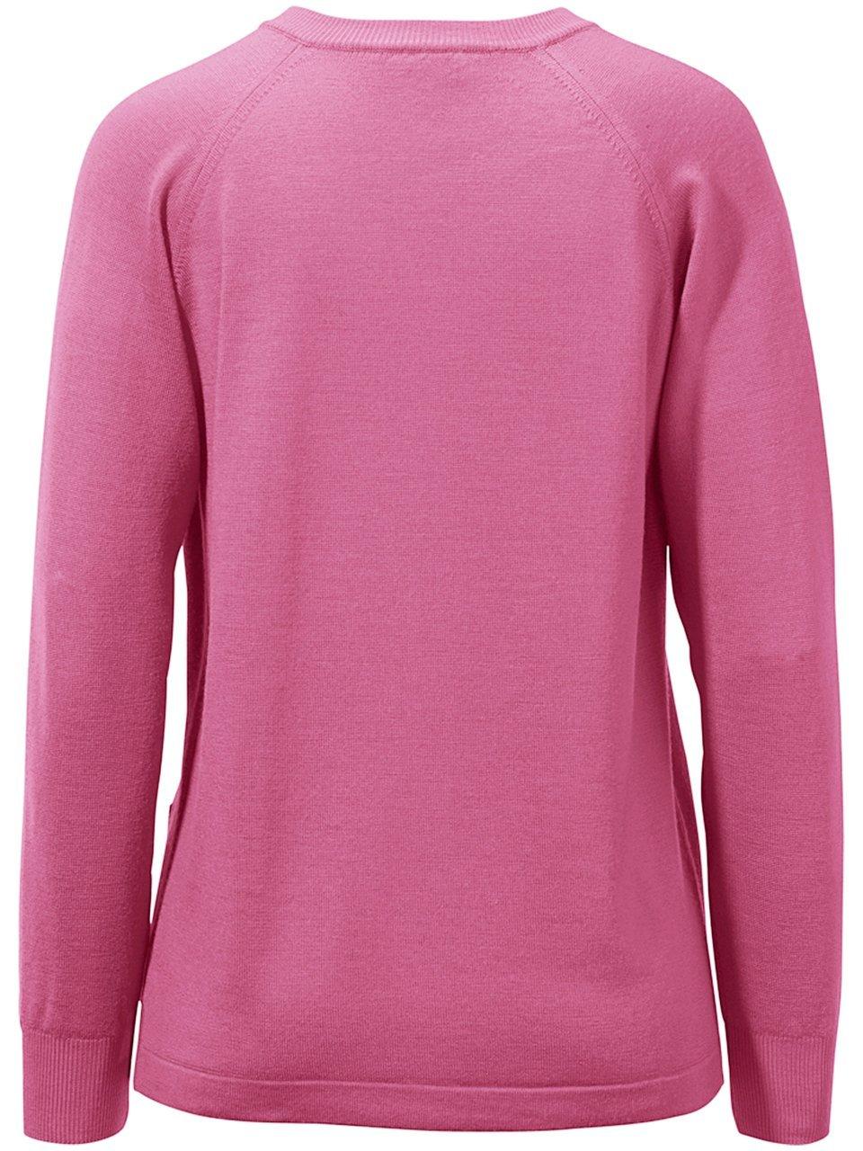Thumbnail - Strickjacke aus 100%Schurwolle Pure Tasmanian Wool Peter Hahn rosé