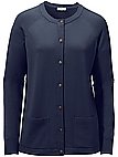 Cardigan in 100% new milled wool design Ida Peter Hahn blue size: 24