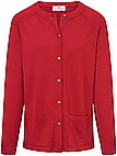 Cardigan in 100% new milled wool design Ida Peter Hahn red size: 20