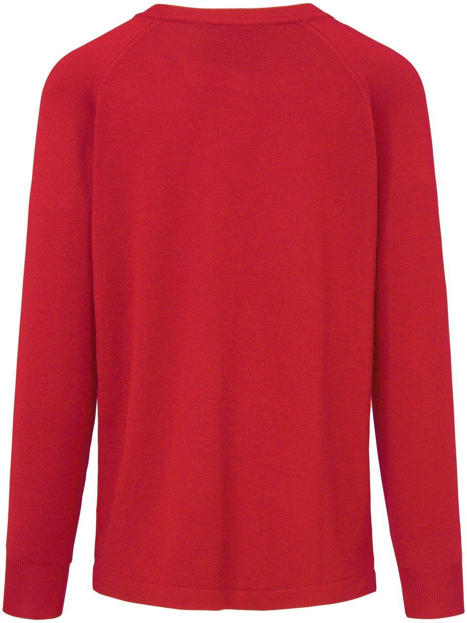 Thumbnail - Strickjacke aus 100%Schurwolle Pure Tasmanian Wool Peter Hahn rot