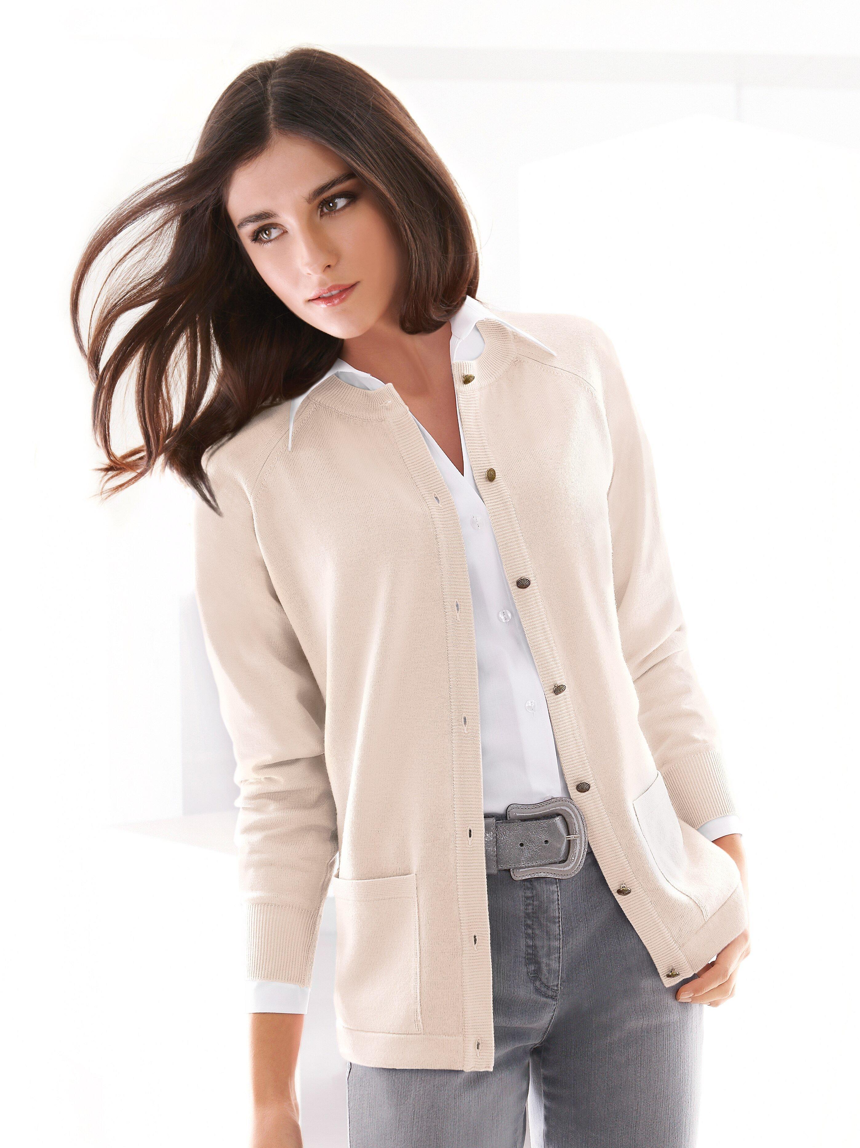 Peter Hahn - Strickjacke aus 100%Schurwolle Pure Tasmanian Wool