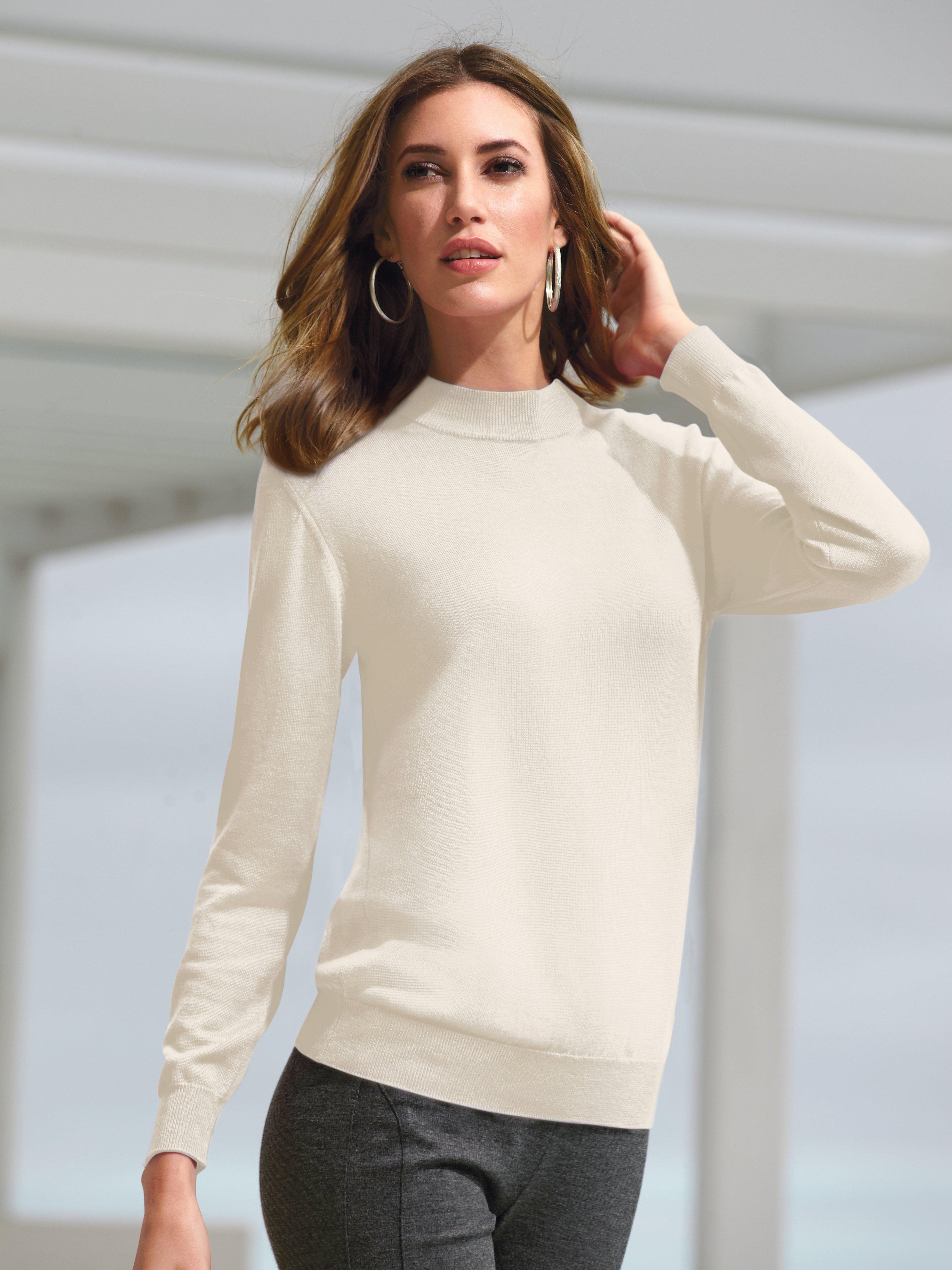 Peter Hahn - Pullover mit Stehbund-Kragen