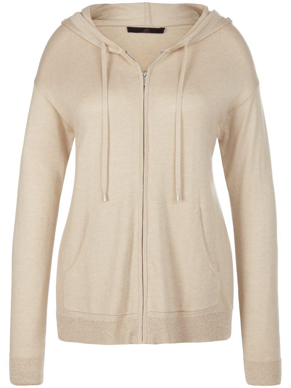 Vest capuchon en lange mouwen Van Emilia Lay beige