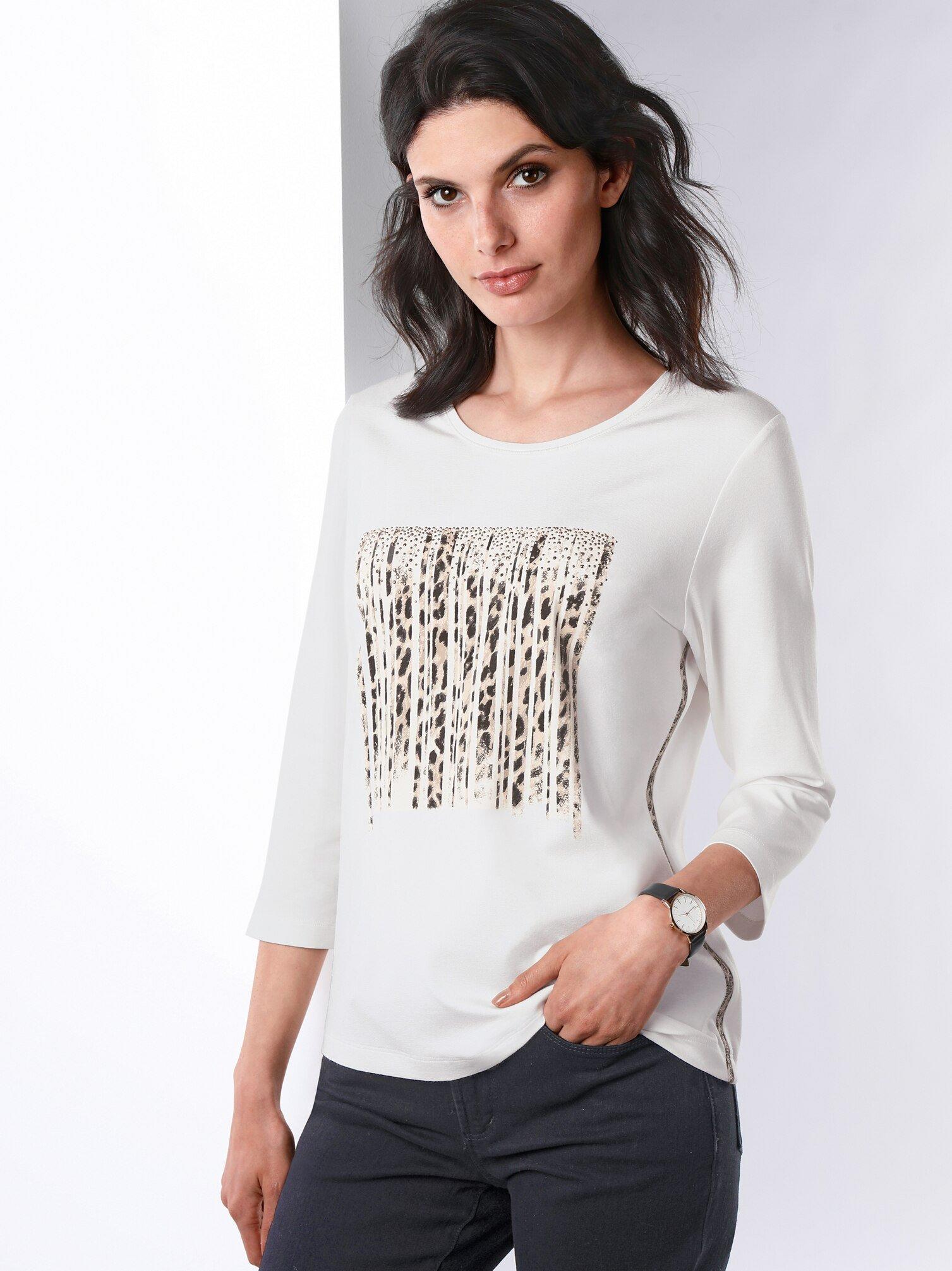 Rabe - Rundhals-Shirt mit 3/4-Arm