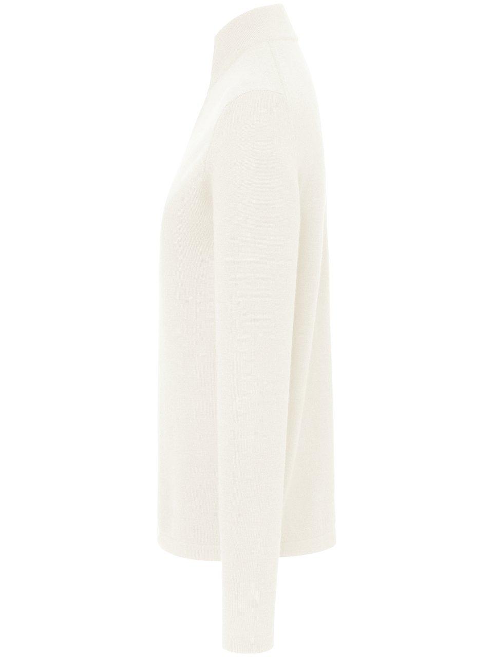 Thumbnail - Pullover aus 100% Premium-Kaschmir Modell Vivien Peter Hahn Cashmere weiss