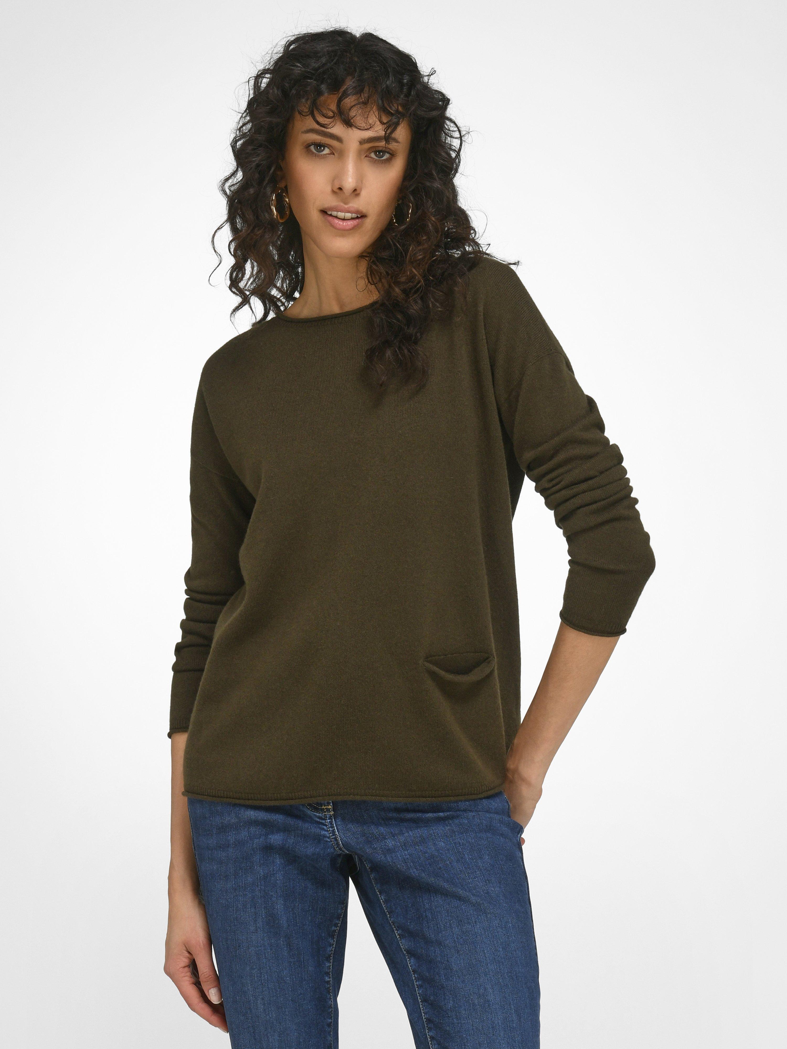 include - Strikbluse i 100% premium-kashmir