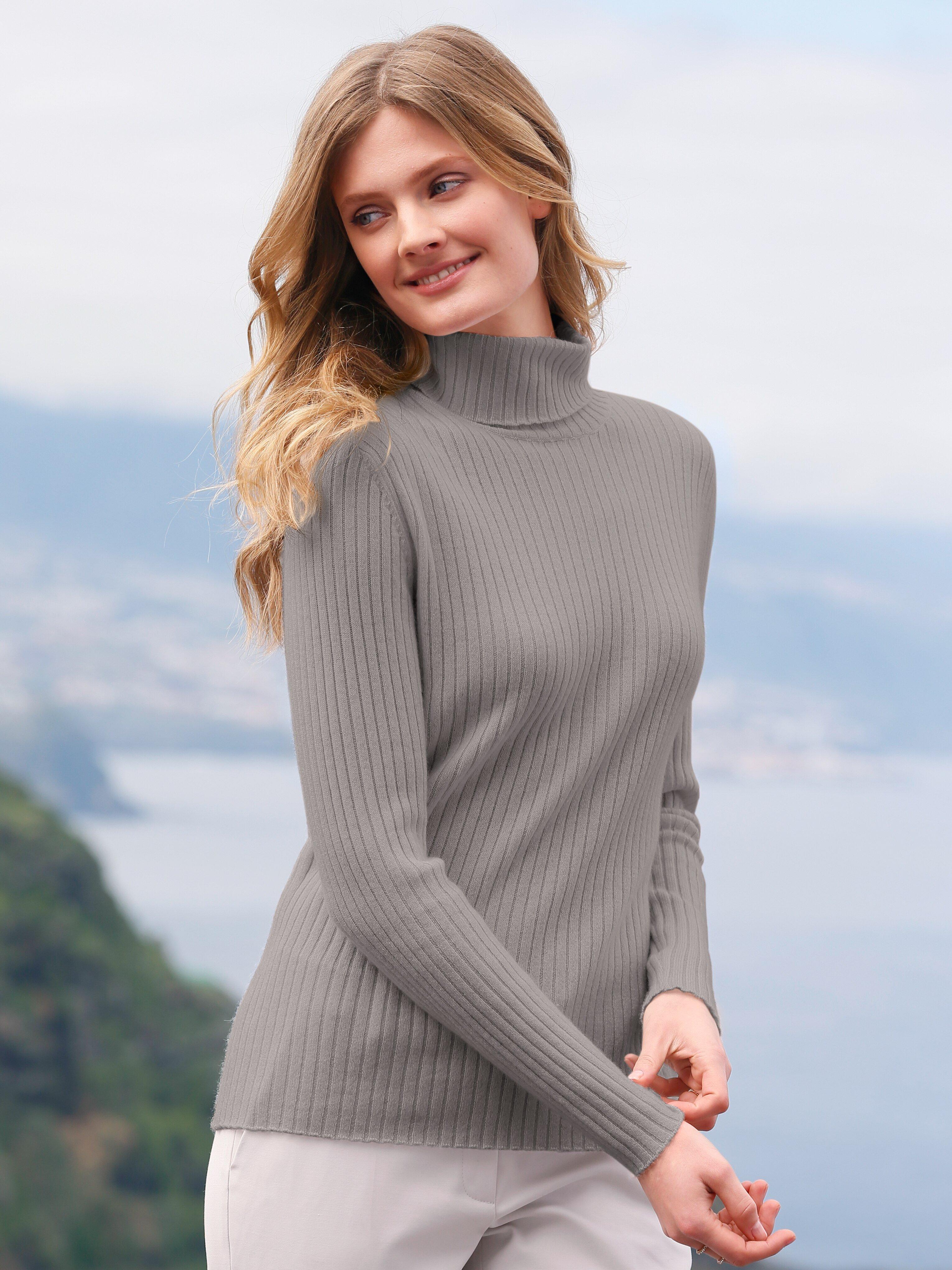 Peter Hahn Cashmere - Rollkragen-Pullover aus 100% PREMIUM Kaschmir