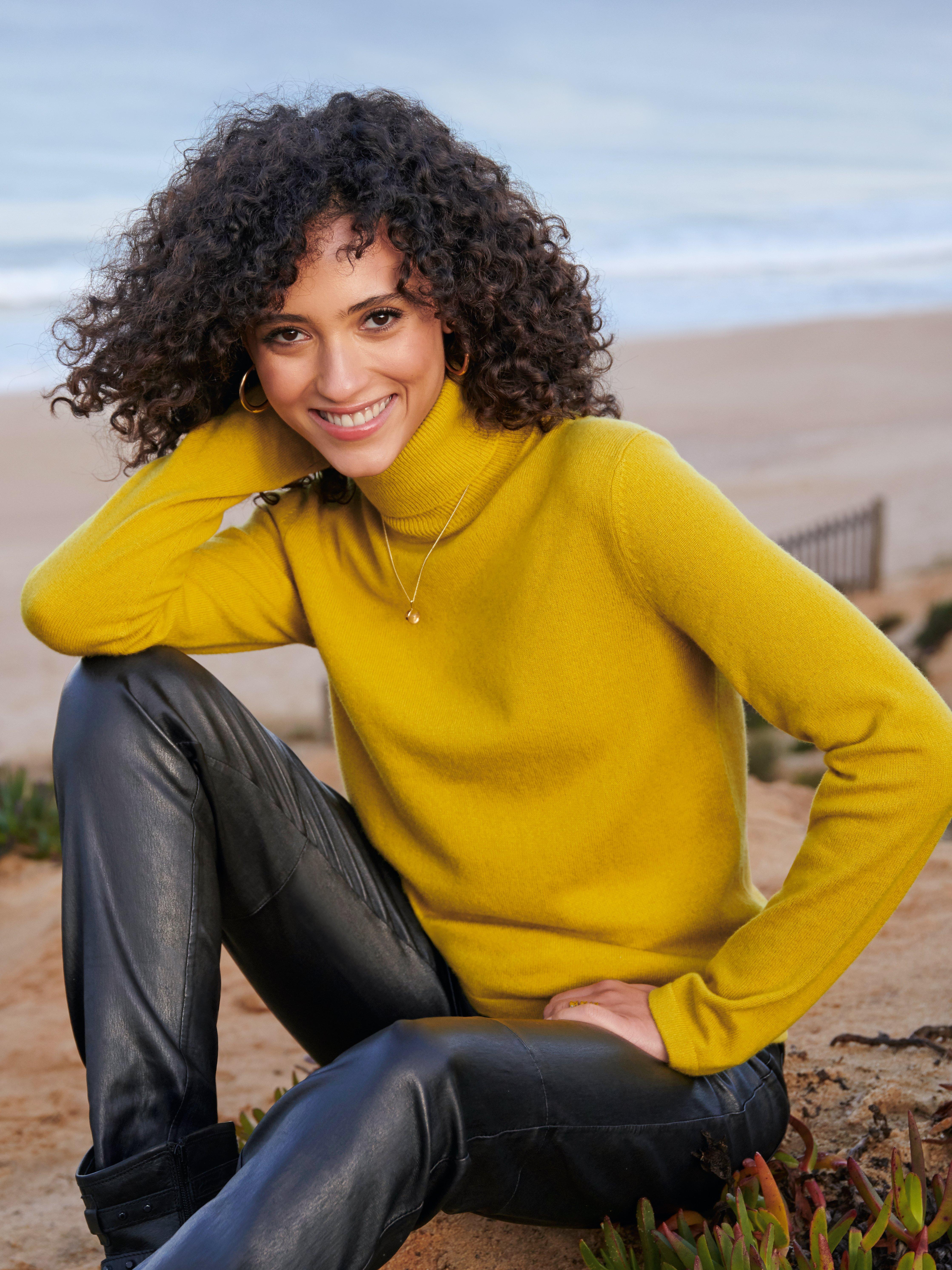 Peter Hahn Cashmere - Rollkragen-Pullover aus 100% Premium-Kaschmir