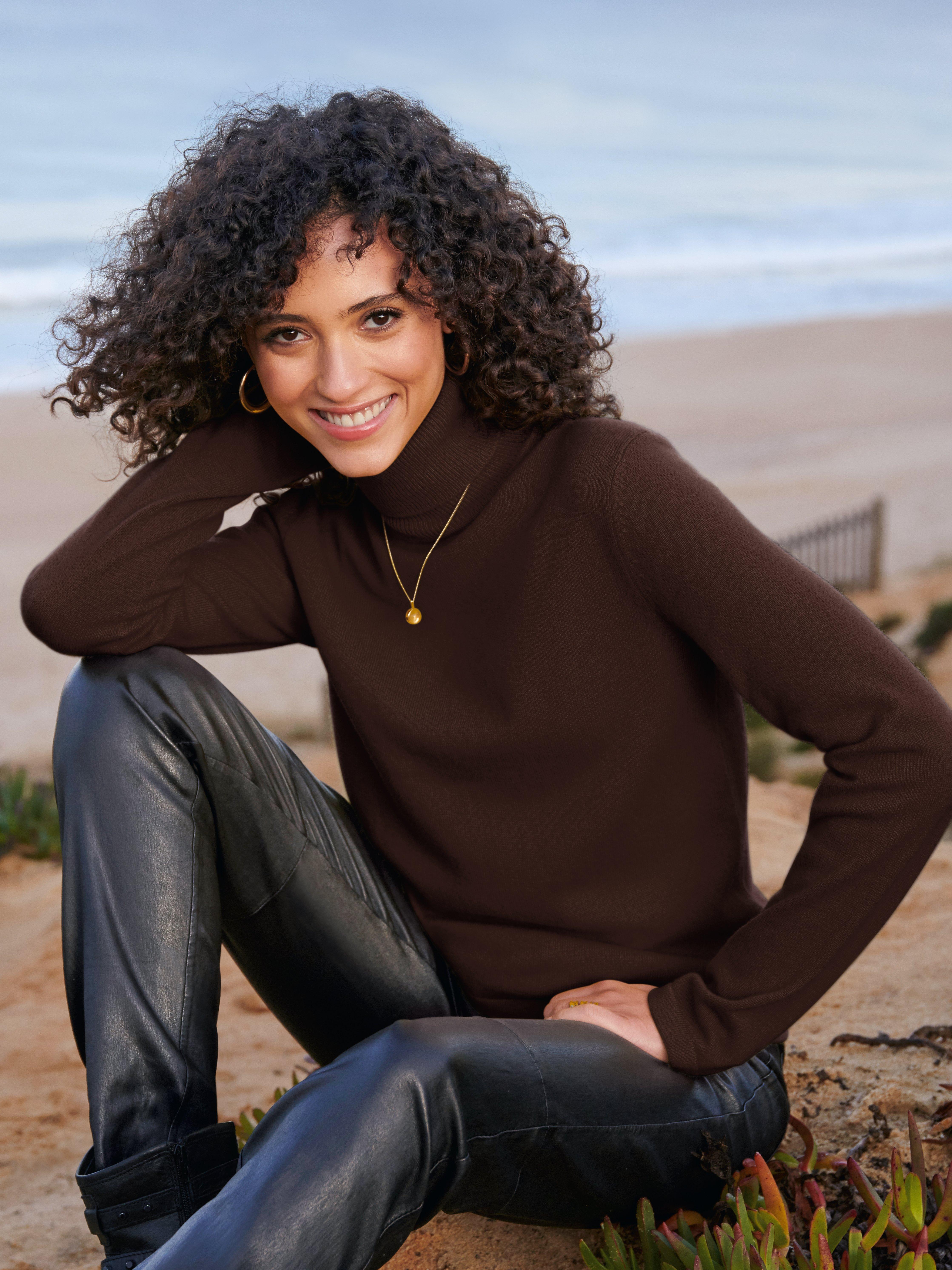 Peter Hahn Cashmere - Rollkragen-Pullover aus 100% Premium-Kaschmir