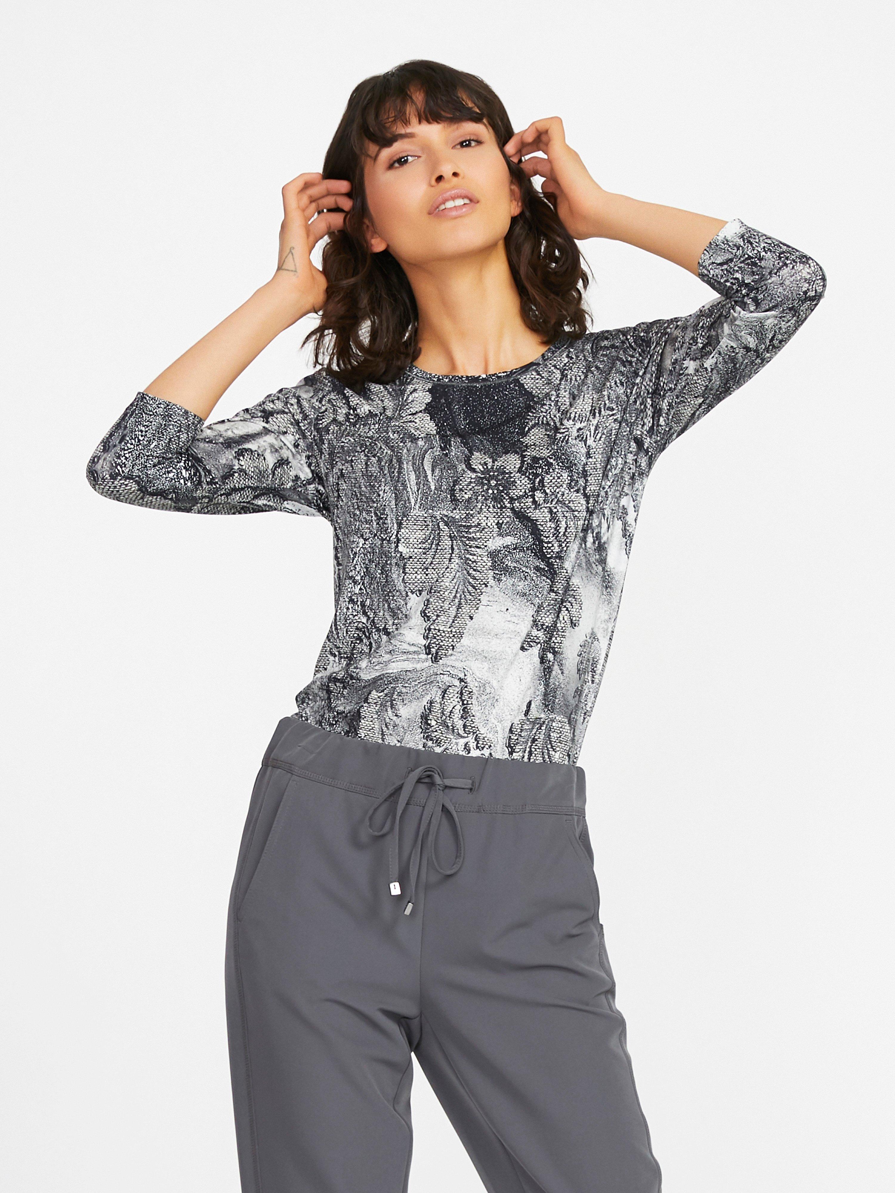 Peter Hahn - Rundhals-Shirt mit 3/4-Arm