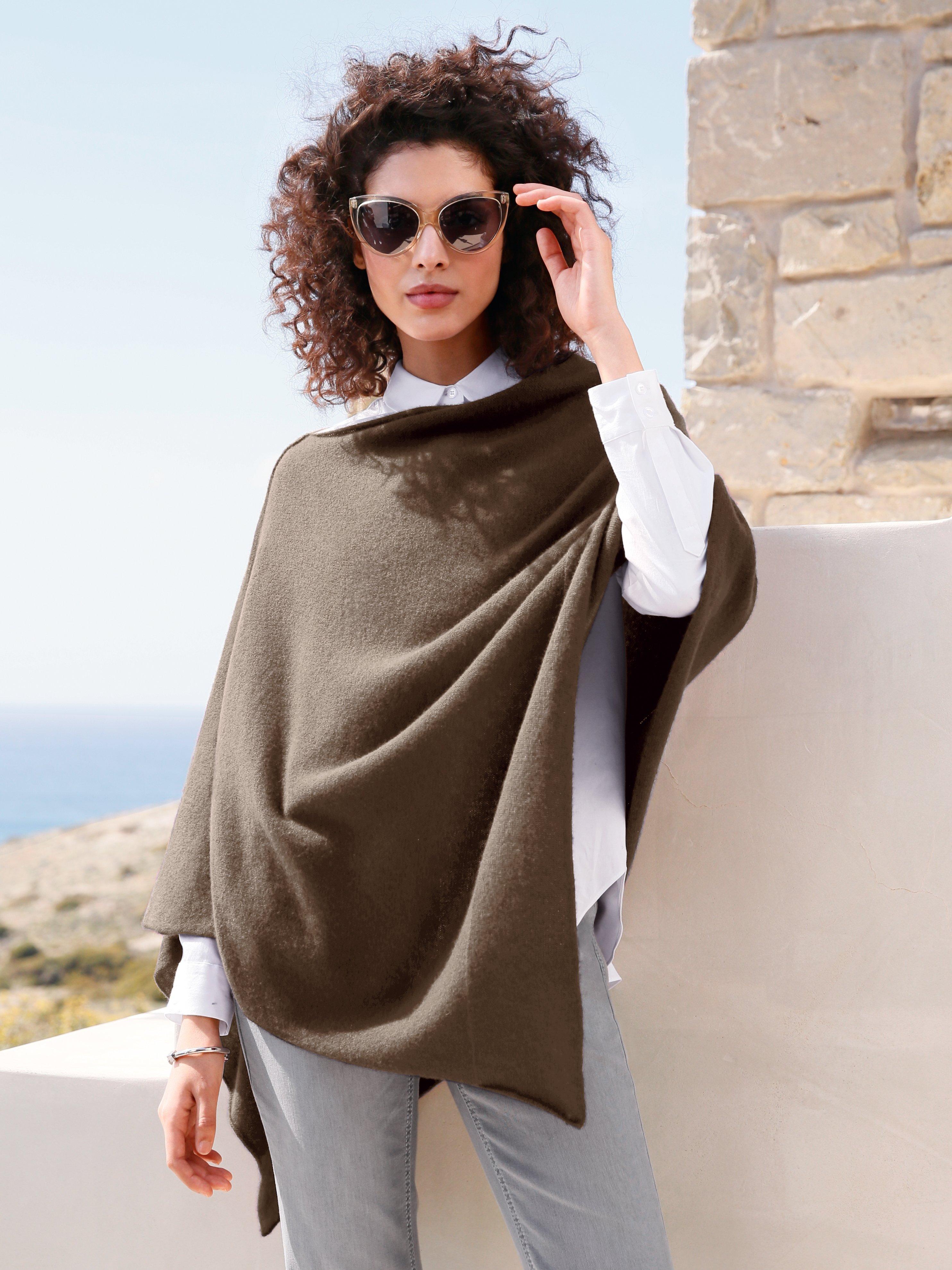 Peter Hahn Cashmere - Poncho aus 100% Premium-Kaschmir