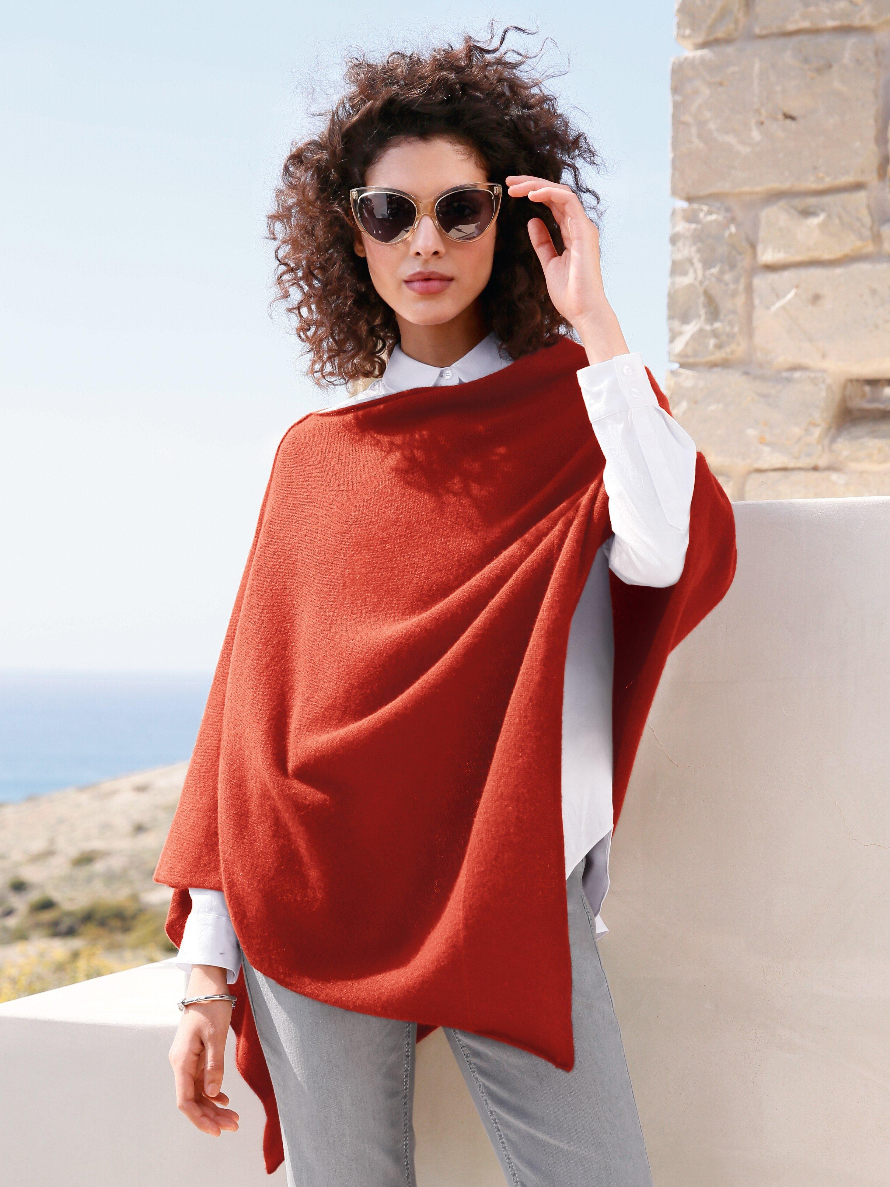 Peter Hahn Cashmere - Poncho aus 100% Premium-Kaschmir