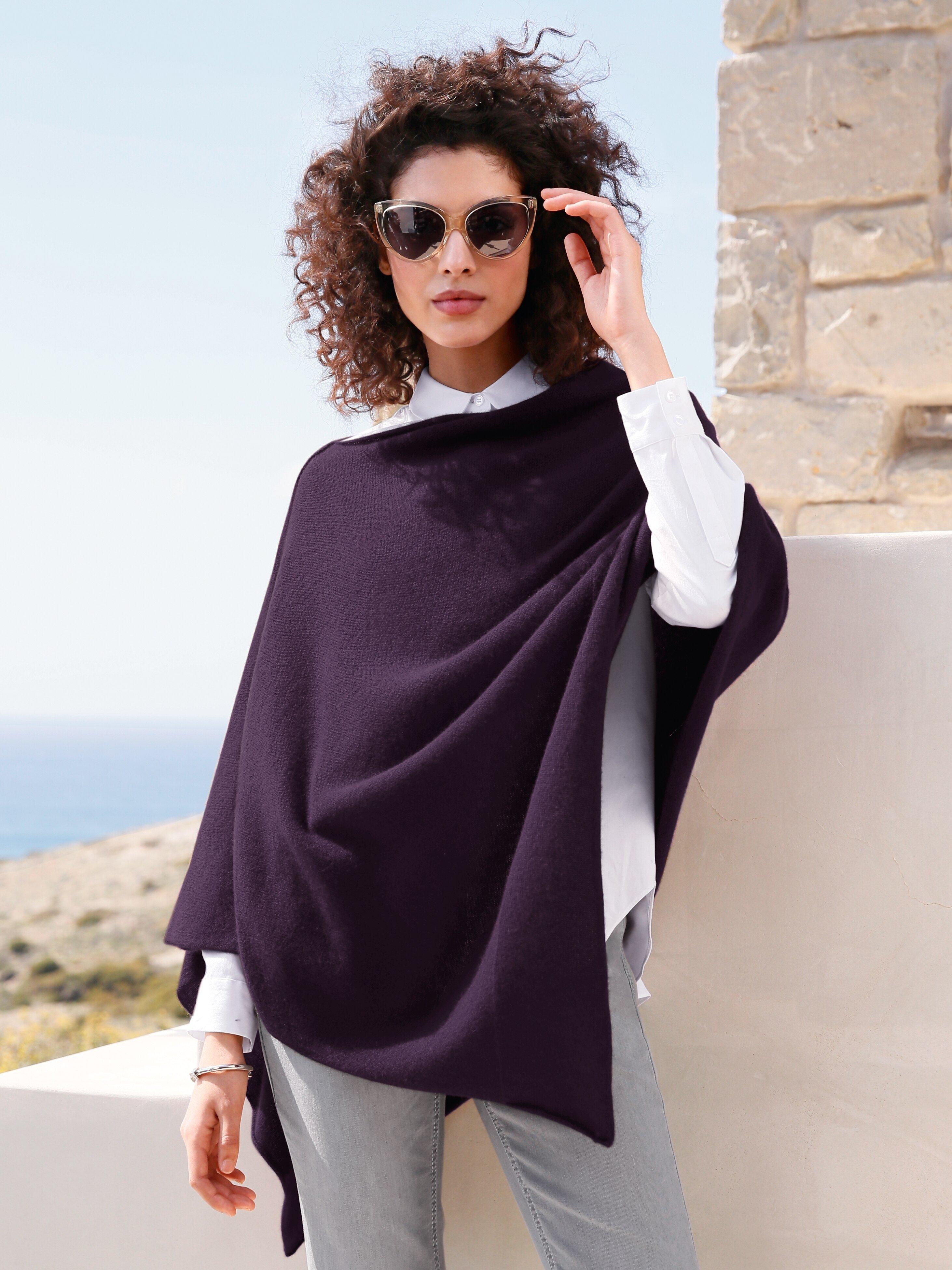Peter Hahn Cashmere - Poncho aus 100% Premium-Kaschmir