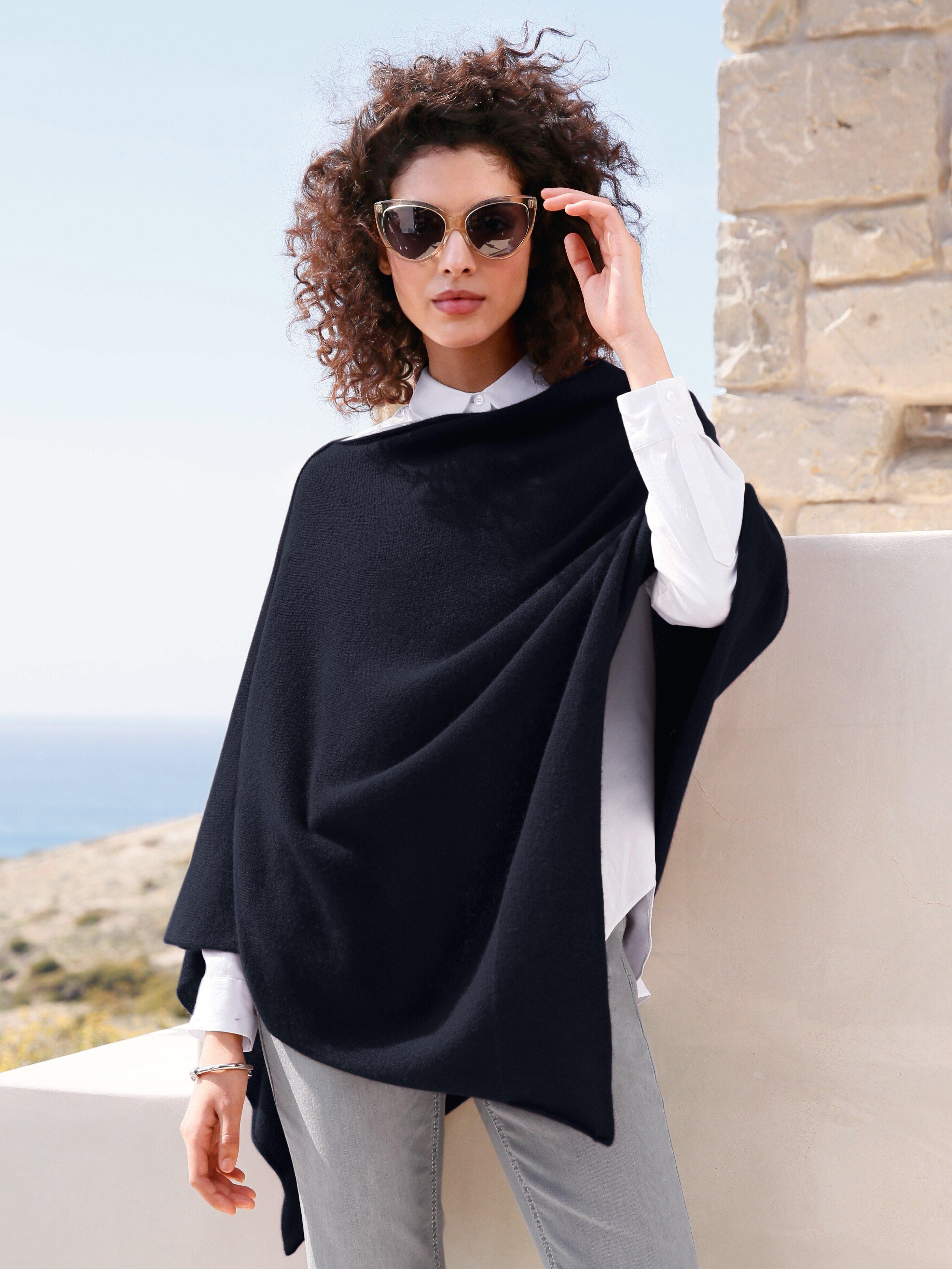 Peter Hahn Cashmere - Poncho aus 100% Premium-Kaschmir