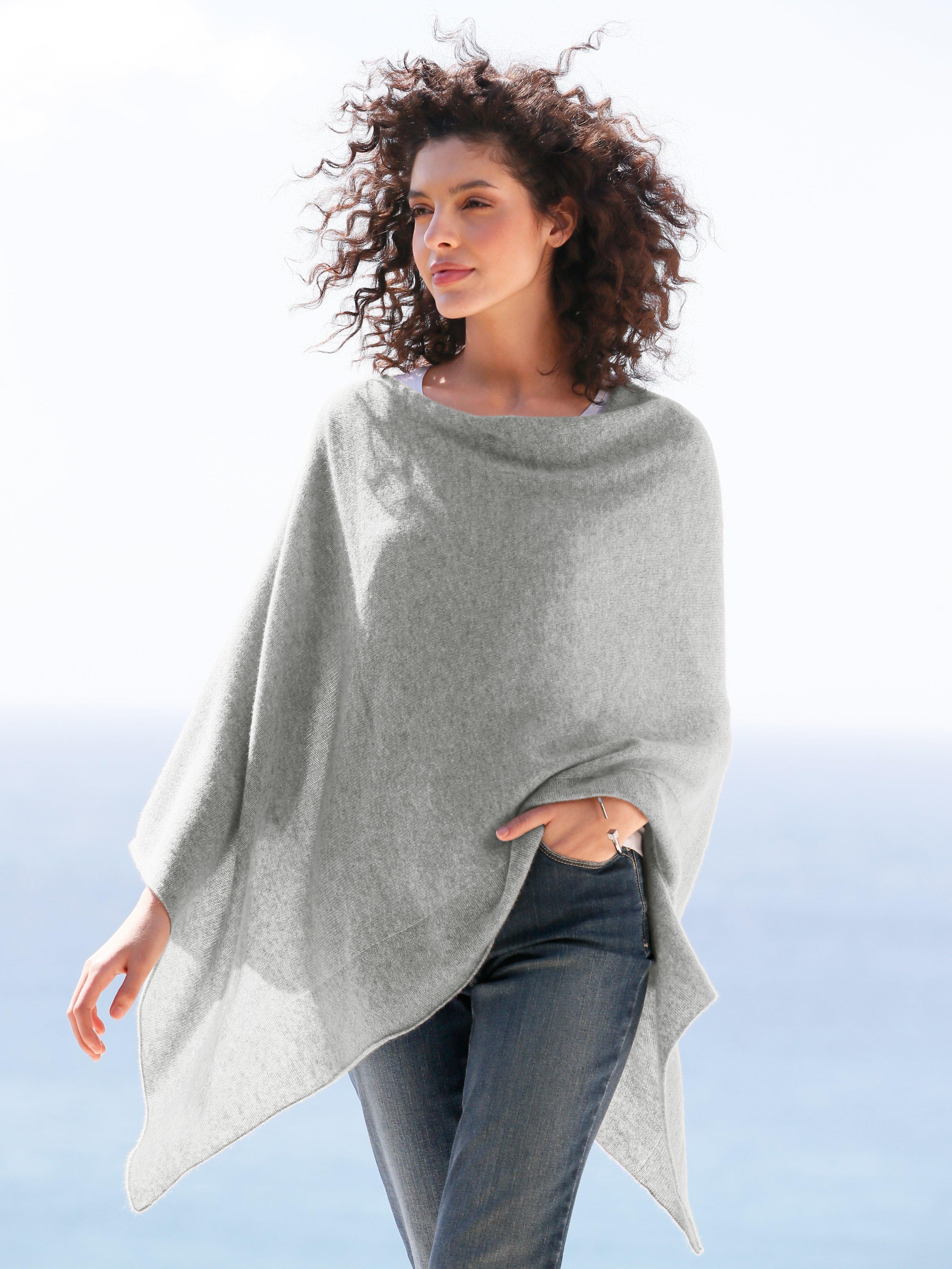 Peter Hahn Cashmere - Poncho aus 100% Premium-Kaschmir