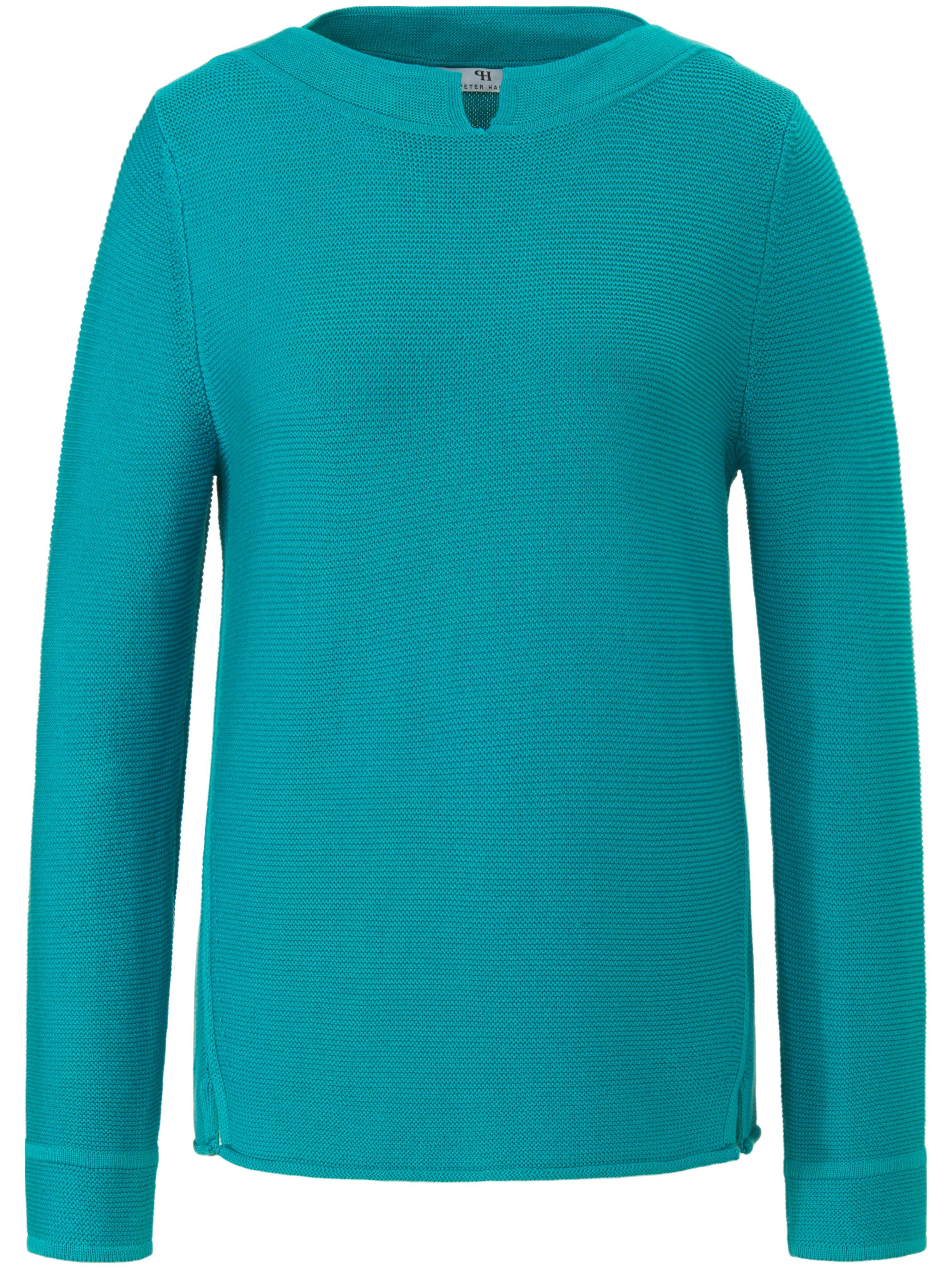 Pullover Peter Hahn türkis günstig online kaufen