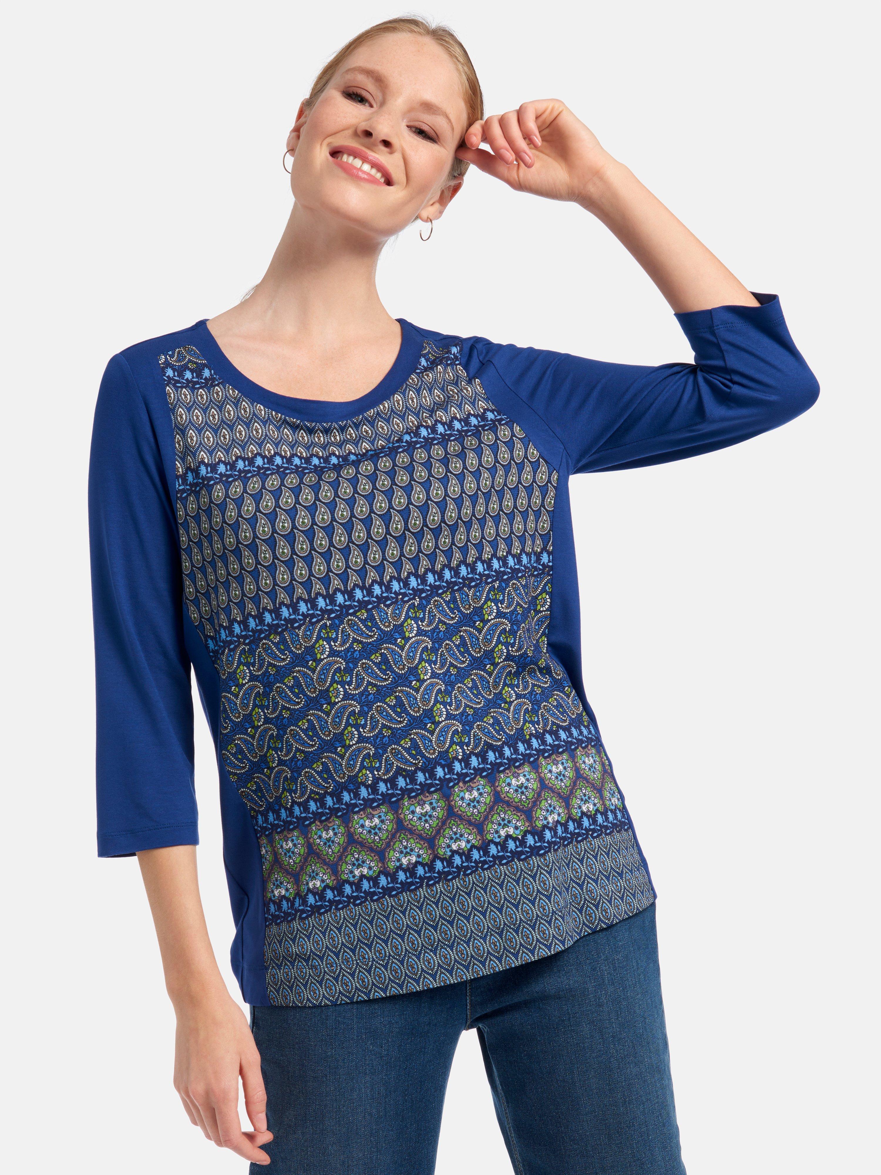 Riani - Shirt met ronde hals en 3/4-mouwen