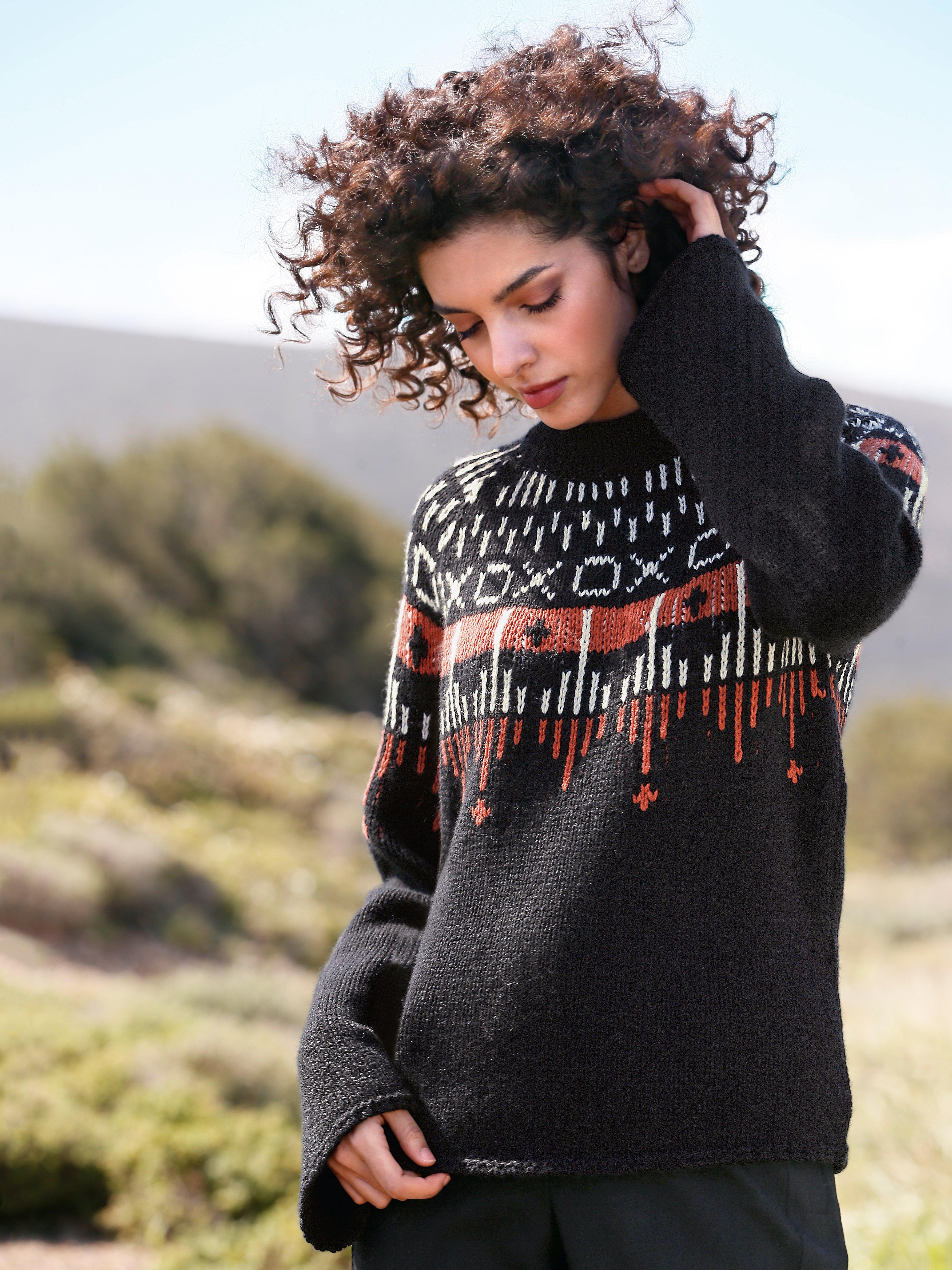 Lanius - Rundhals-Pullover